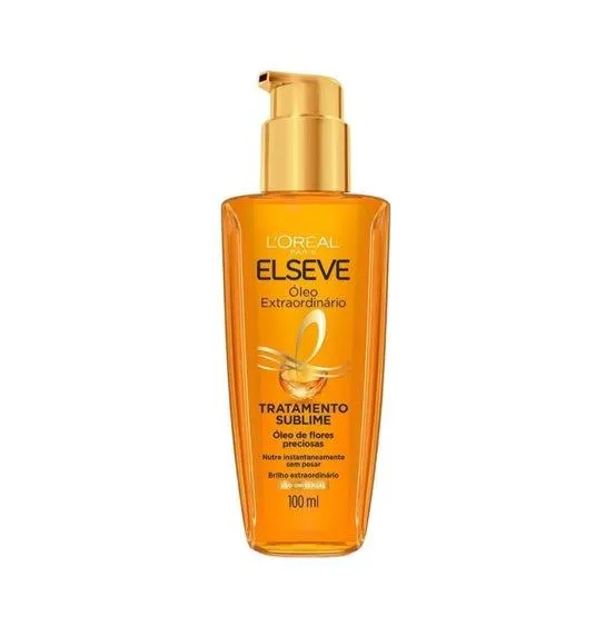Óleo Capilar Elseve Extraordinário 100ml + Brinde Gloss Mayb Lift Topaz