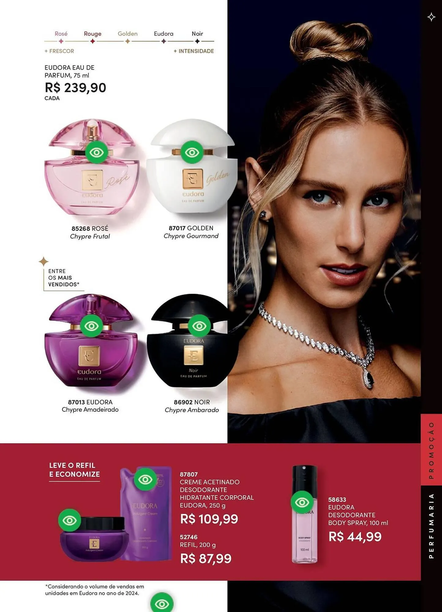 Encarte de Catálogo Eudora 24 de fevereiro até 31 de março 2026 - Pagina 95