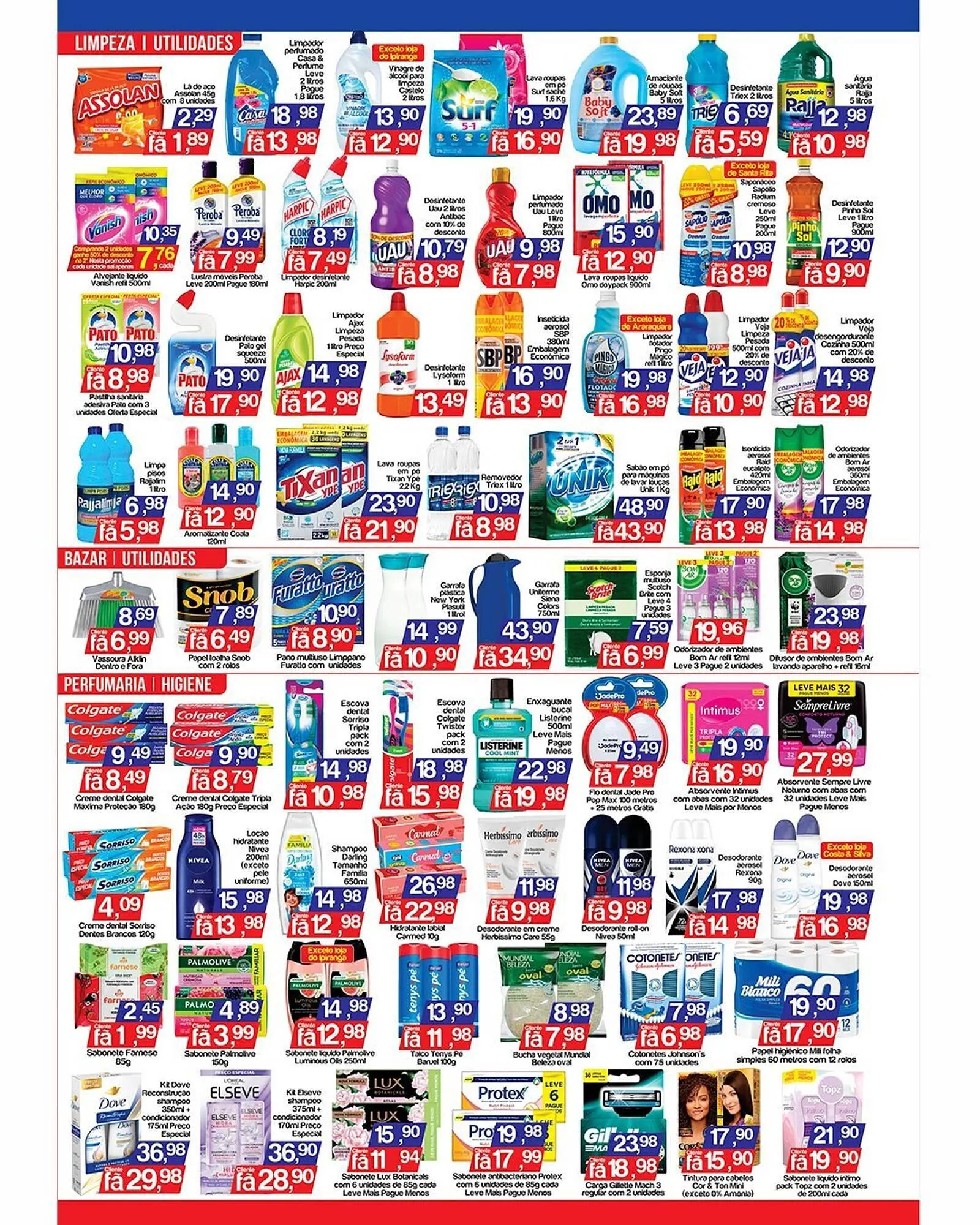 Encarte de Catálogo Supermercados Gricki 6 de agosto até 10 de agosto 2025 - Pagina 3