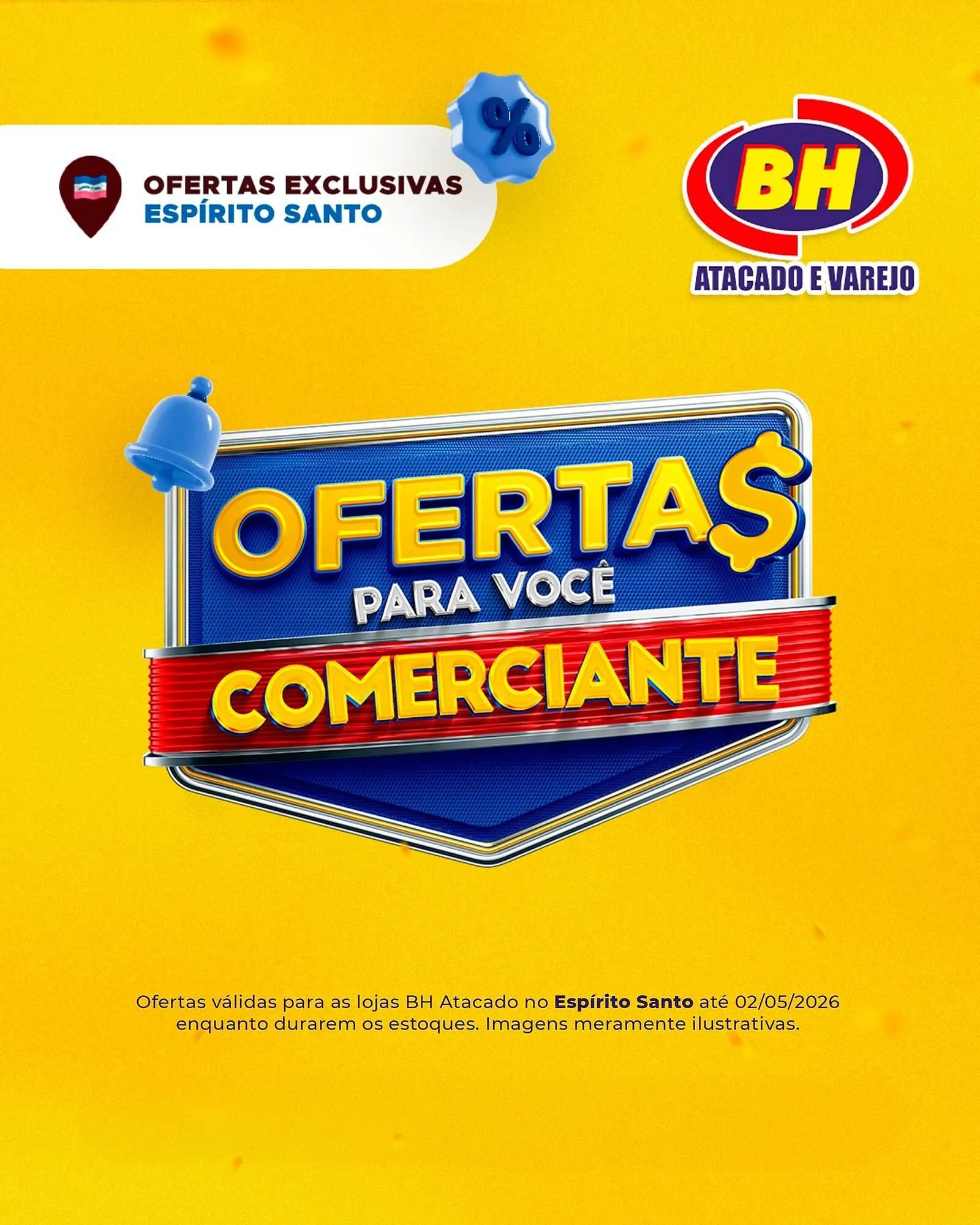 Encarte de Folheto Supermercados BH 27 de abril até 2 de maio 2026 - Pagina 1