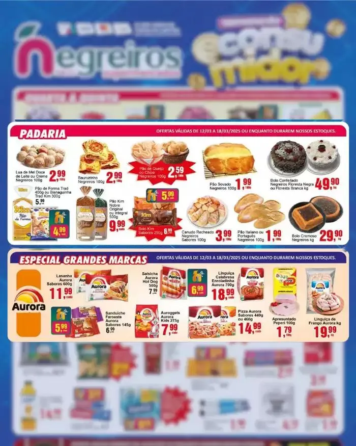 Encarte de Encarte Negreiros Supermercados 12 de março até 18 de março 2025 - Pagina 3