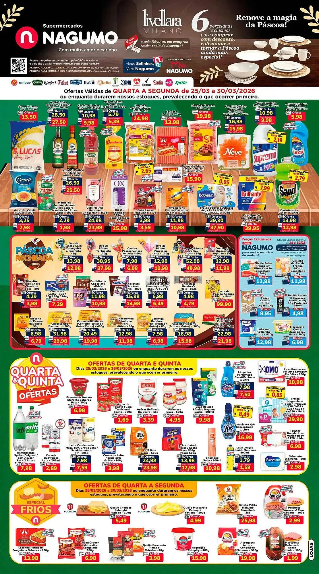 Encarte de Folheto Nagumo 25 de março até 30 de março 2026 - Pagina 1