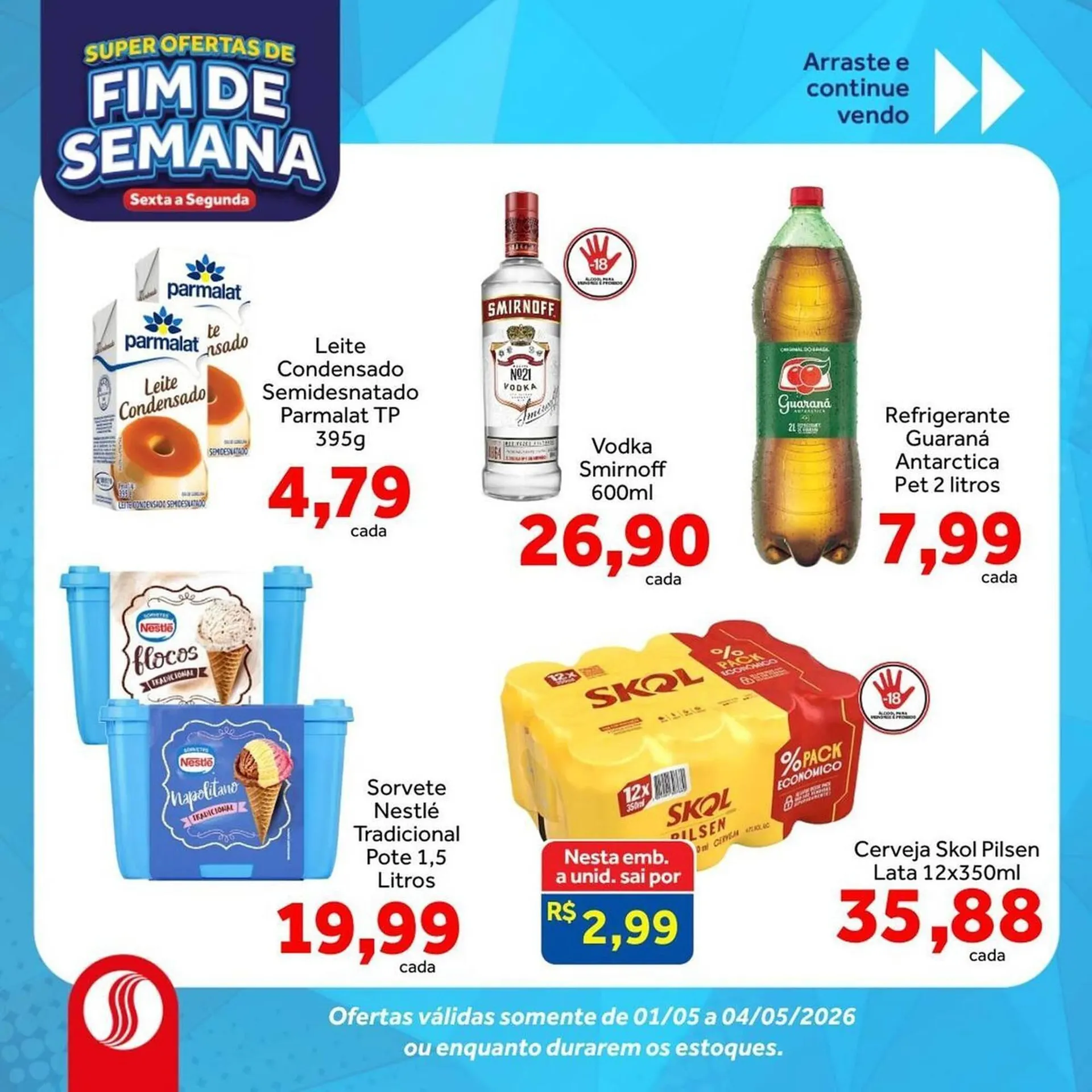 Encarte de Folheto Shibata Supermercados 1 de maio até 4 de maio 2026 - Pagina 5
