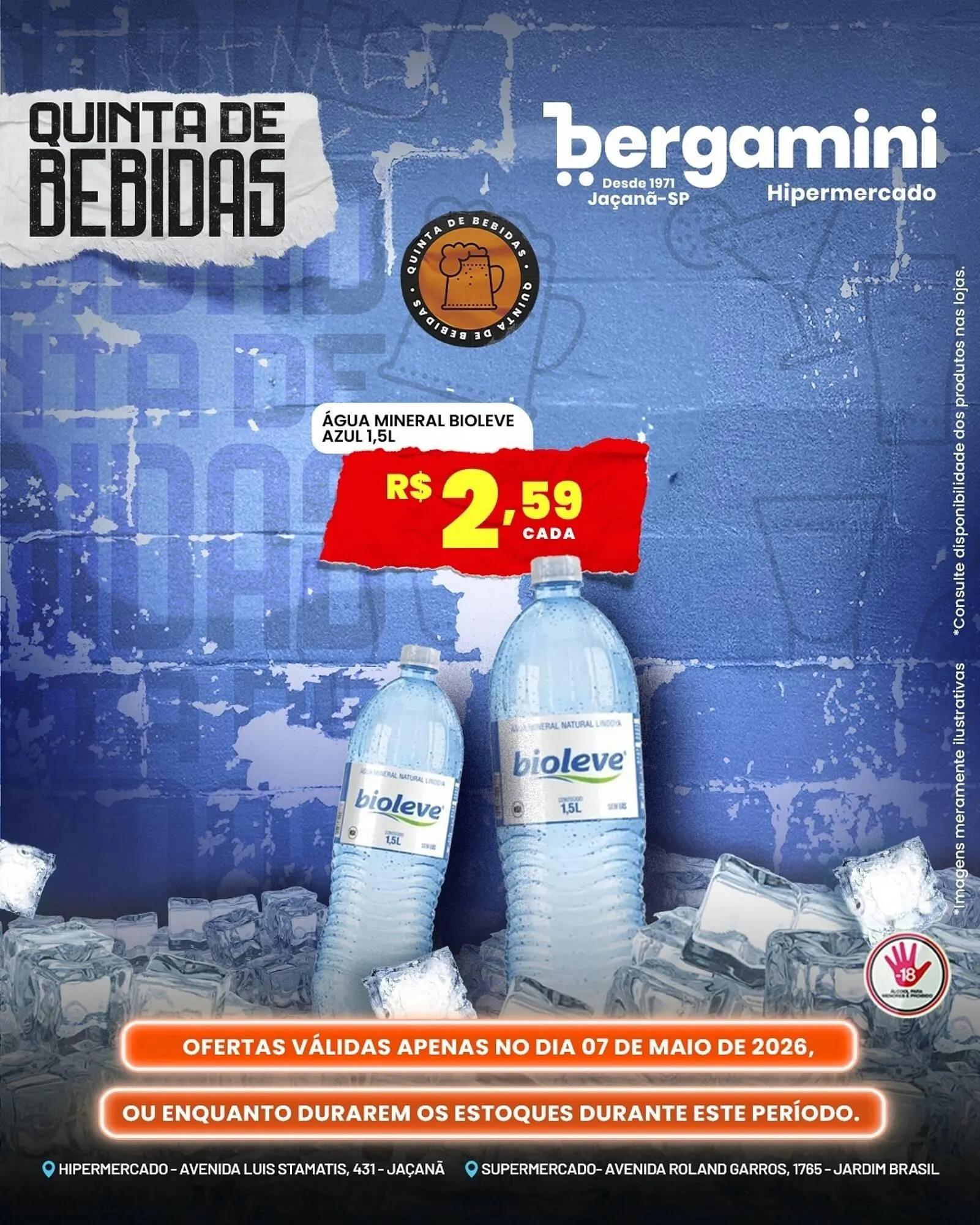 Encarte de Catálogo Supermercado Bergamini 7 de maio até 10 de maio 2026 - Pagina 15