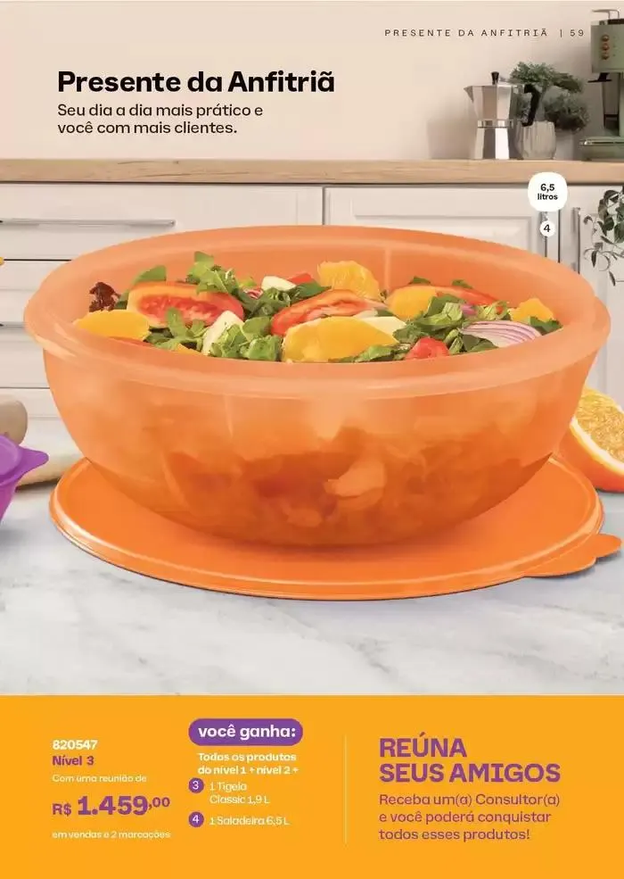Encarte de Catálogo Tupperware 26 de março até 31 de março 2025 - Pagina 58