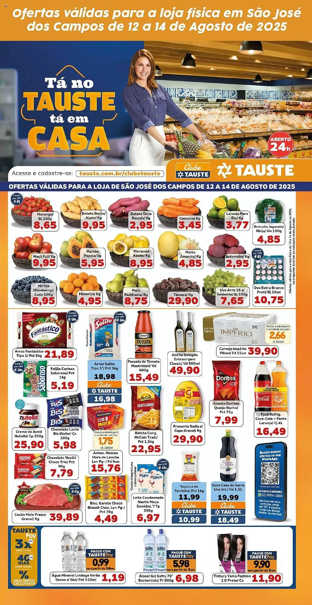 Encarte de Catálogo Supermercados Tauste 12 de agosto até 15 de agosto 2025 - Pagina 2