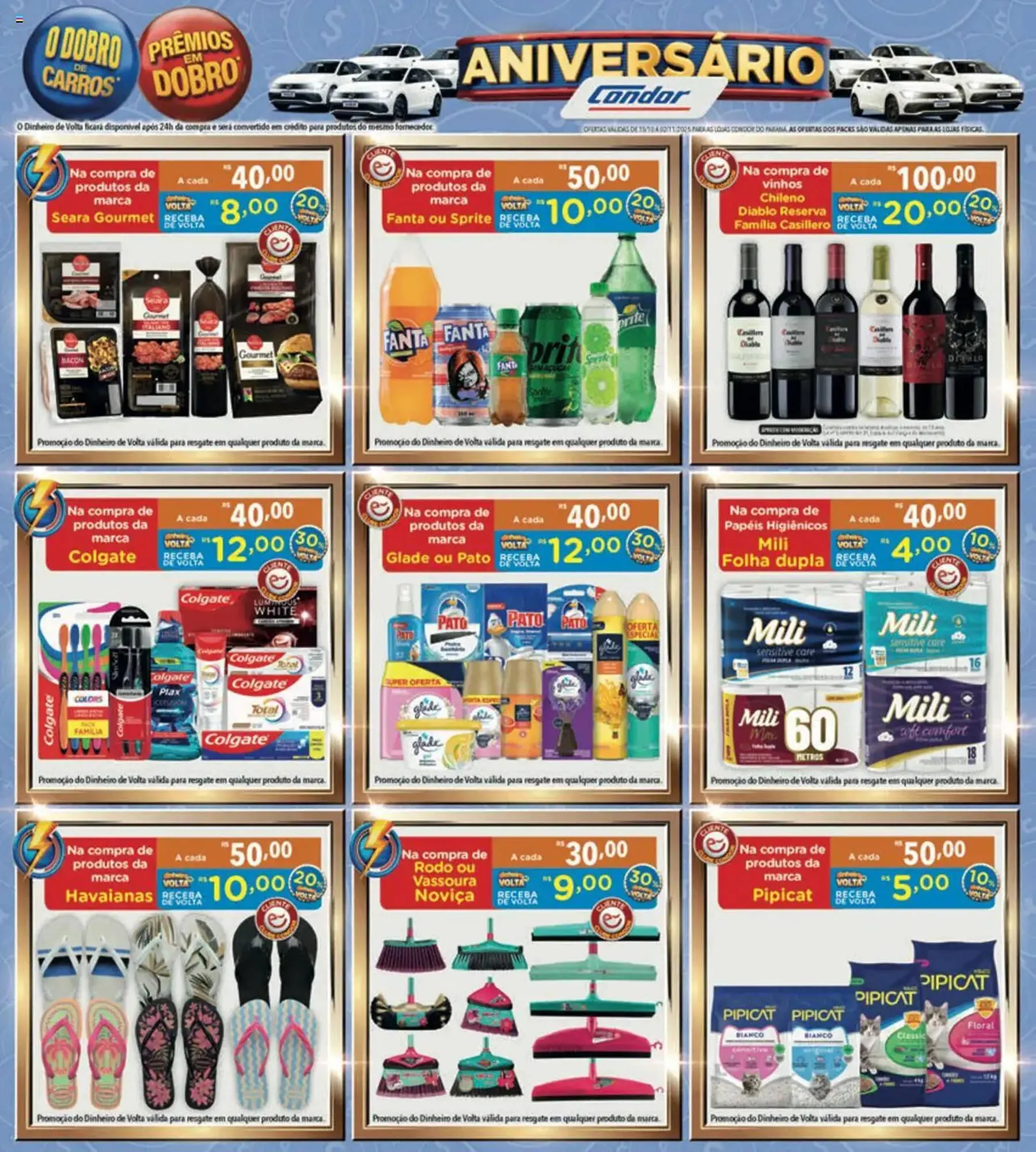 Encarte de Catálogo Supermercados Condor 15 de outubro até 3 de novembro 2025 - Pagina 3