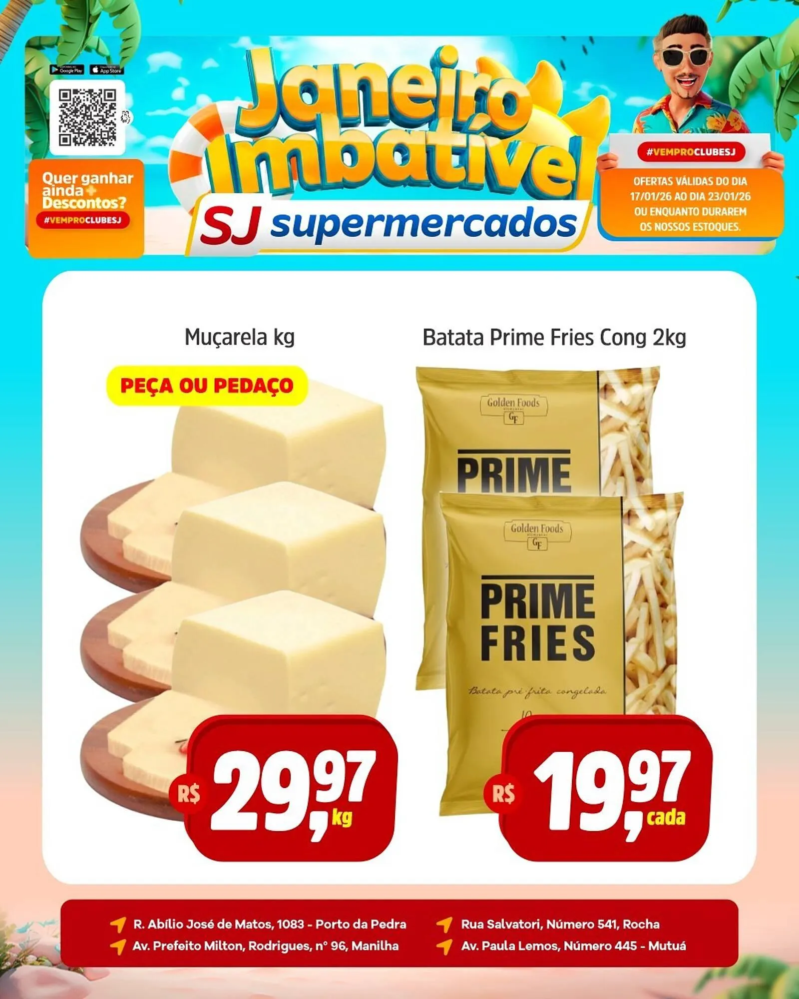 Encarte de Encarte Sj Supermercados 17 de janeiro até 18 de janeiro 2026 - Pagina 5