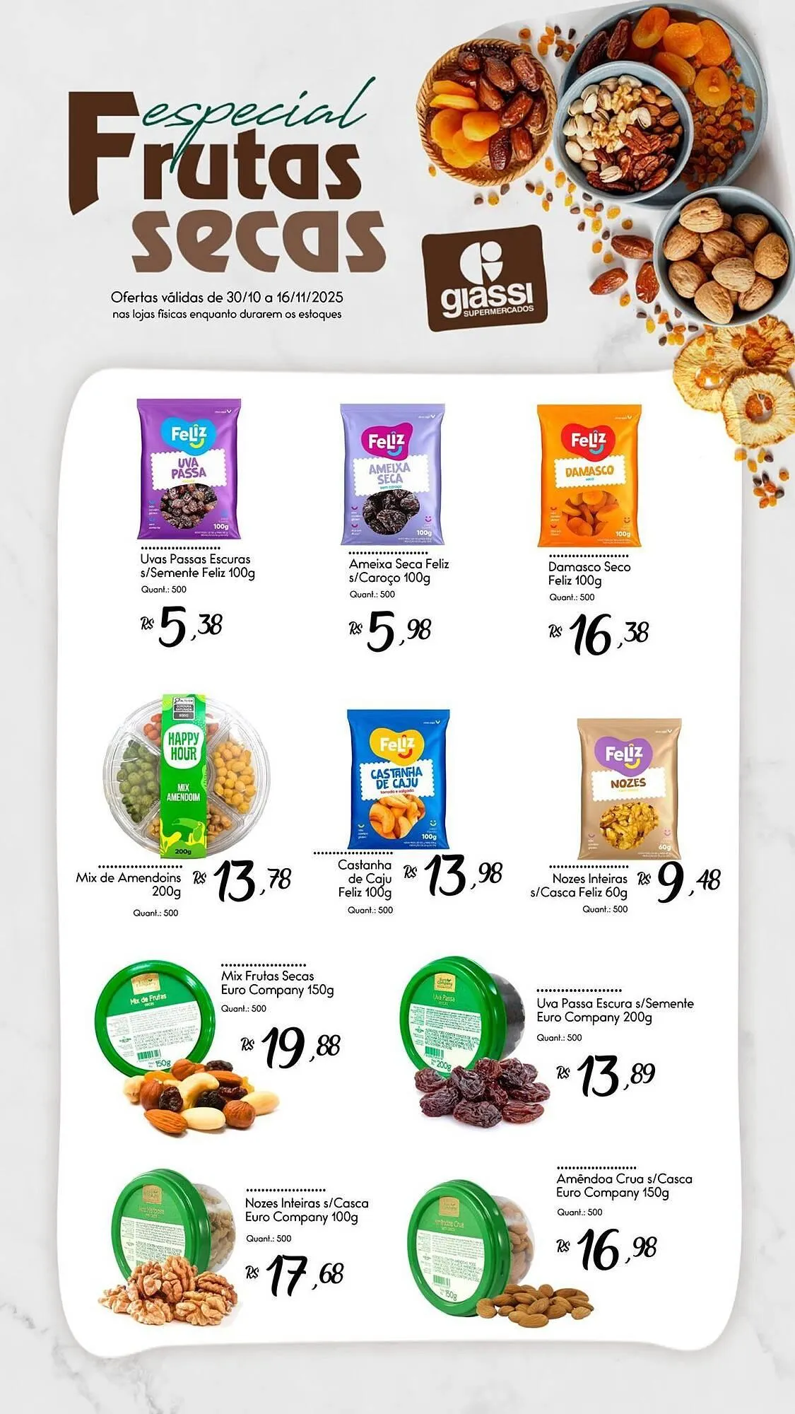 Encarte Giassi Supermercados - 1