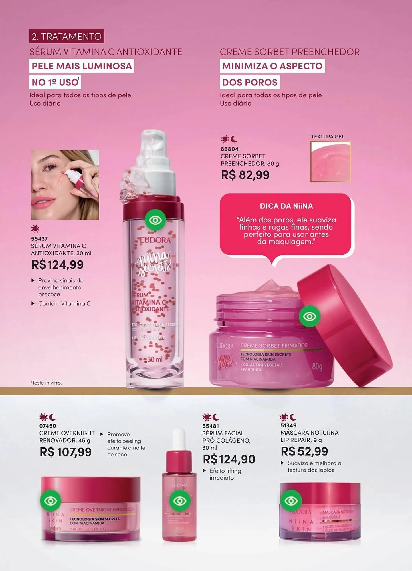 Encarte de Catálogo Eudora 27 de janeiro até 28 de fevereiro 2026 - Pagina 68