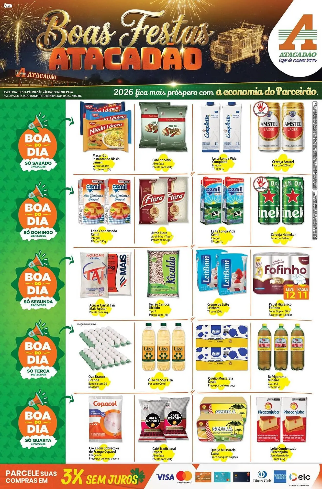 Encarte de Folheto Atacadão 29 de dezembro até 2 de janeiro 2026 - Pagina 1
