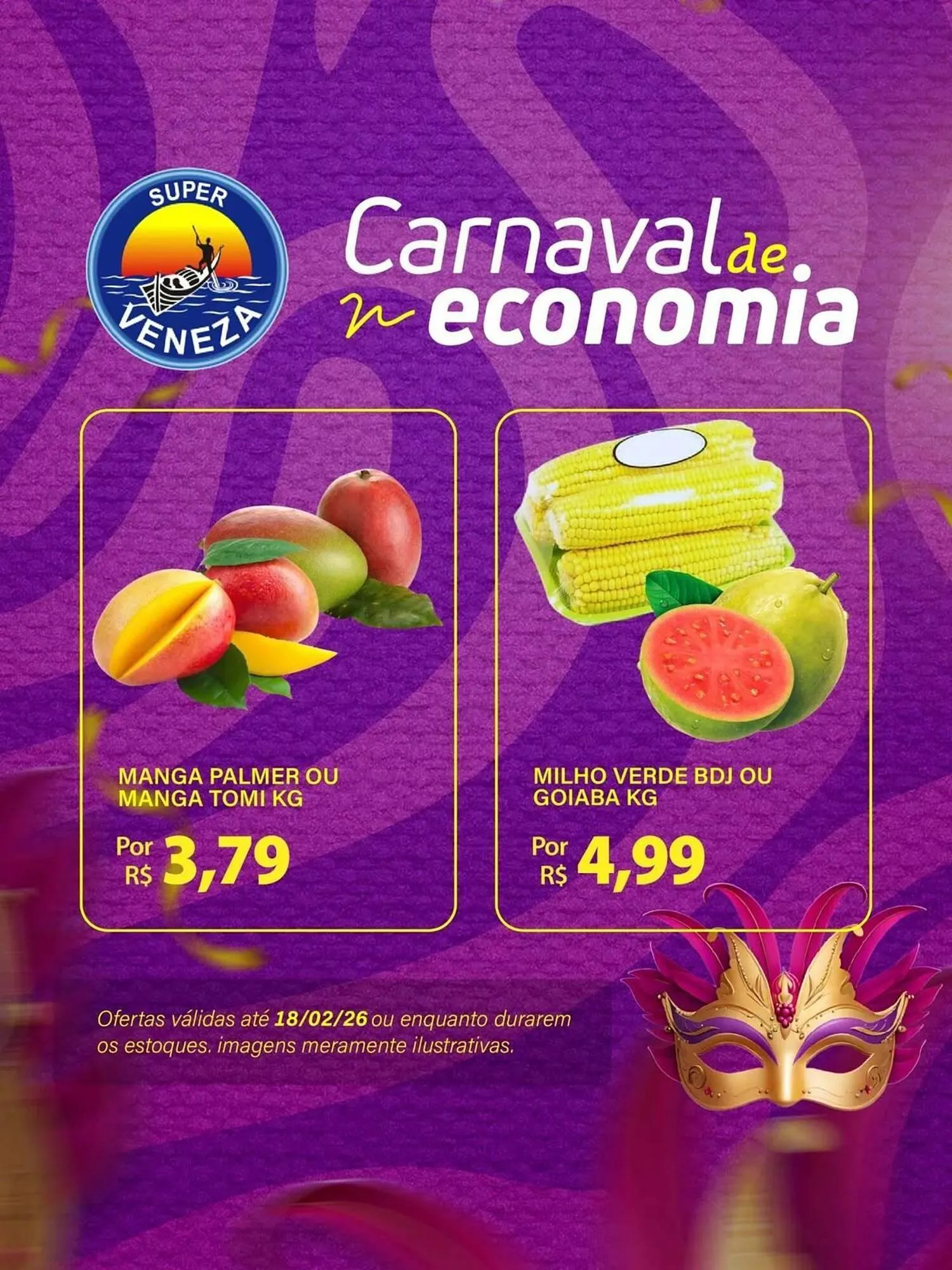 Encarte de Catálogo Super Veneza 18 de fevereiro até 18 de fevereiro 2026 - Pagina 3
