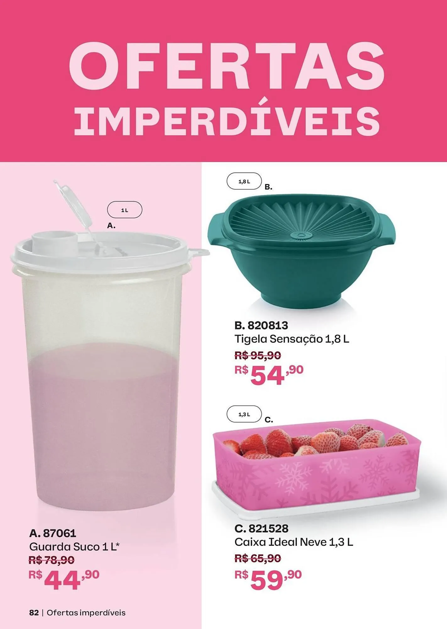 Encarte de Catálogo Tupperware 8 de maio até 31 de maio 2026 - Pagina 82