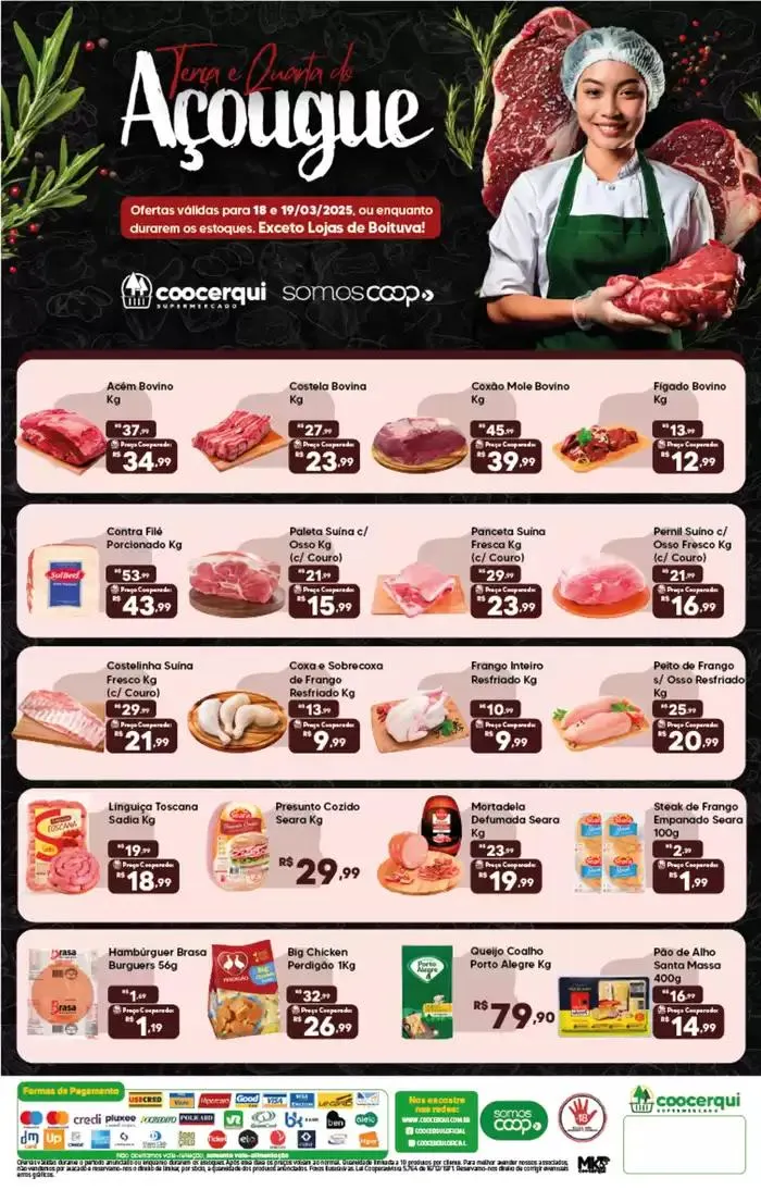 Encarte de Terça e Quarta do Horti e Açougue Lojas 18 de março até 19 de março 2025 - Pagina 2