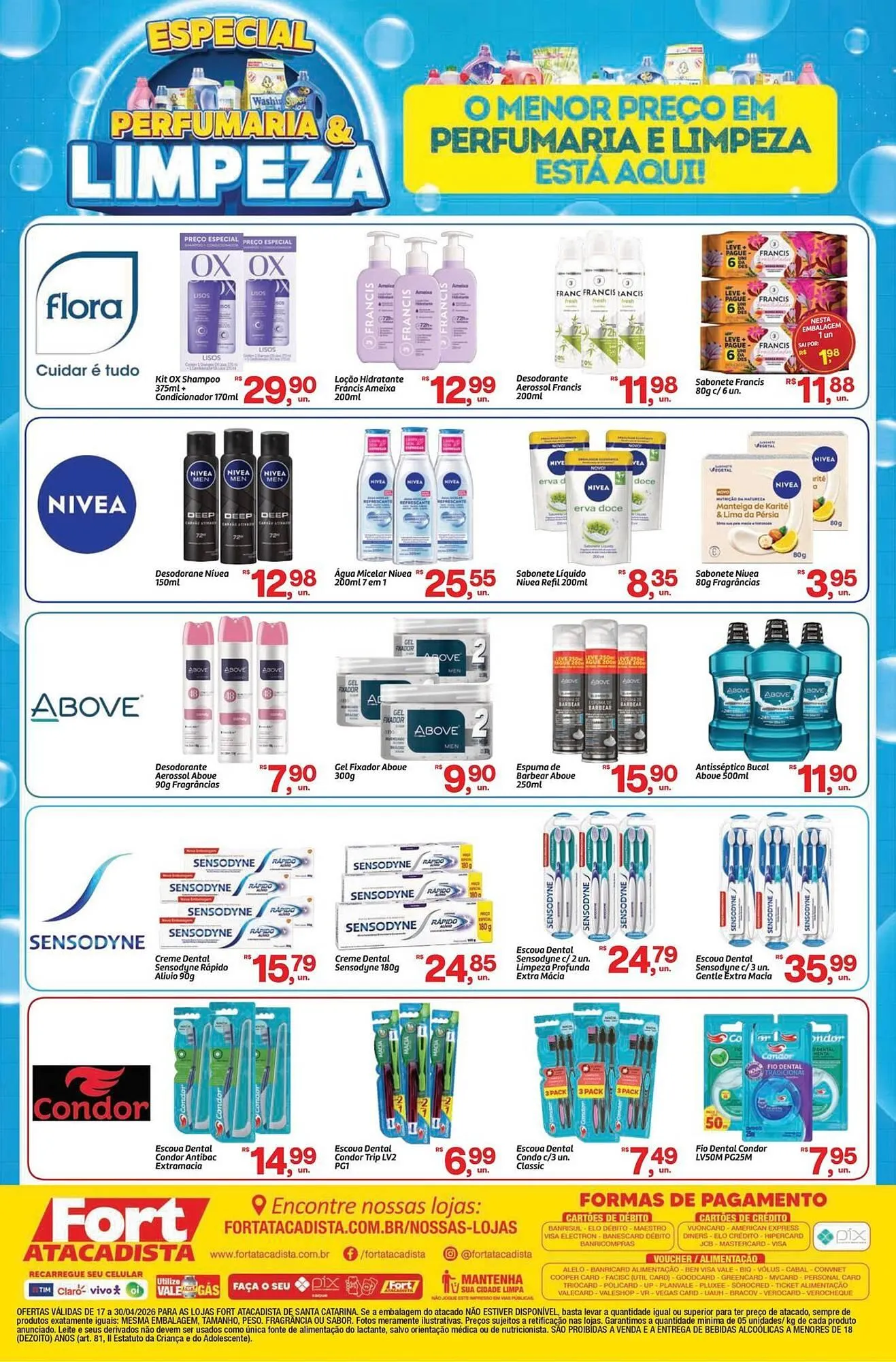 Encarte de Tabloide Fort Atacadista 17 de abril até 30 de abril 2026 - Pagina 4