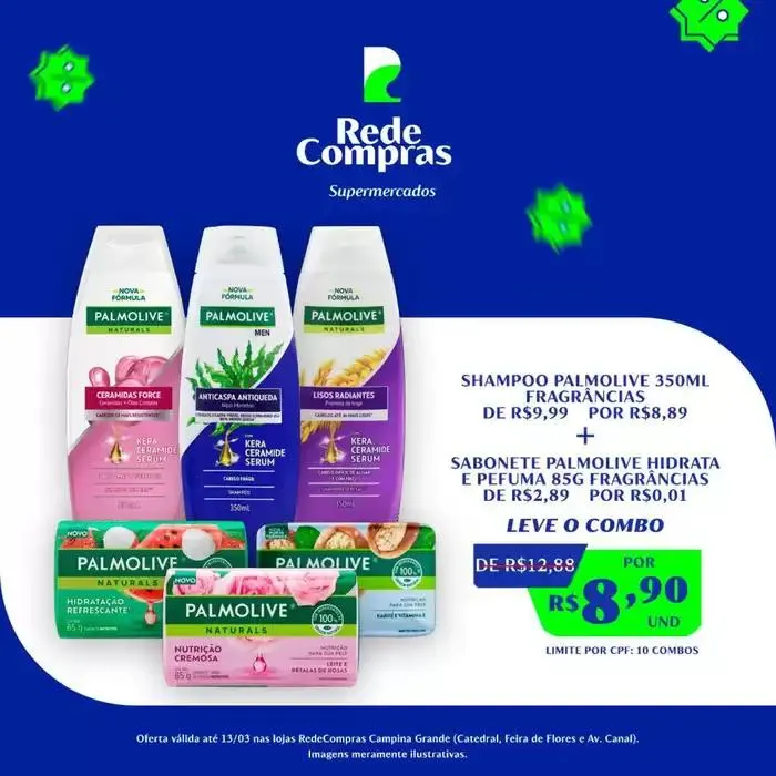 Encarte de Encarte Rede Compras 11 de março até 13 de março 2025 - Pagina 2