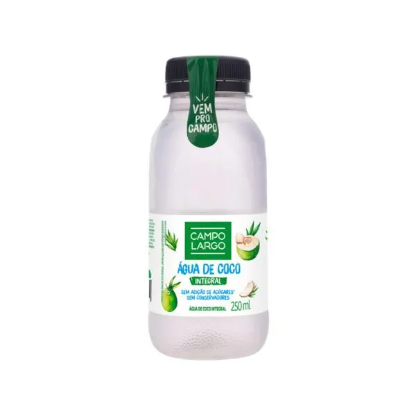 Água de Coco Campo Largo 250ml