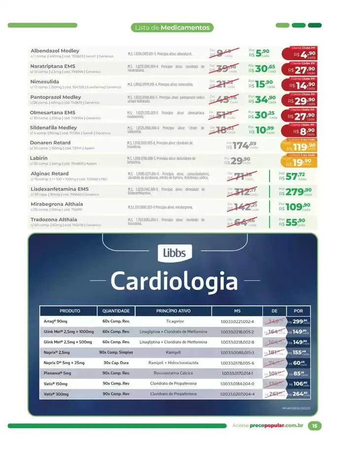 Encarte de Encarte abril PP - SP 16 de abril até 1 de maio 2025 - Pagina 15
