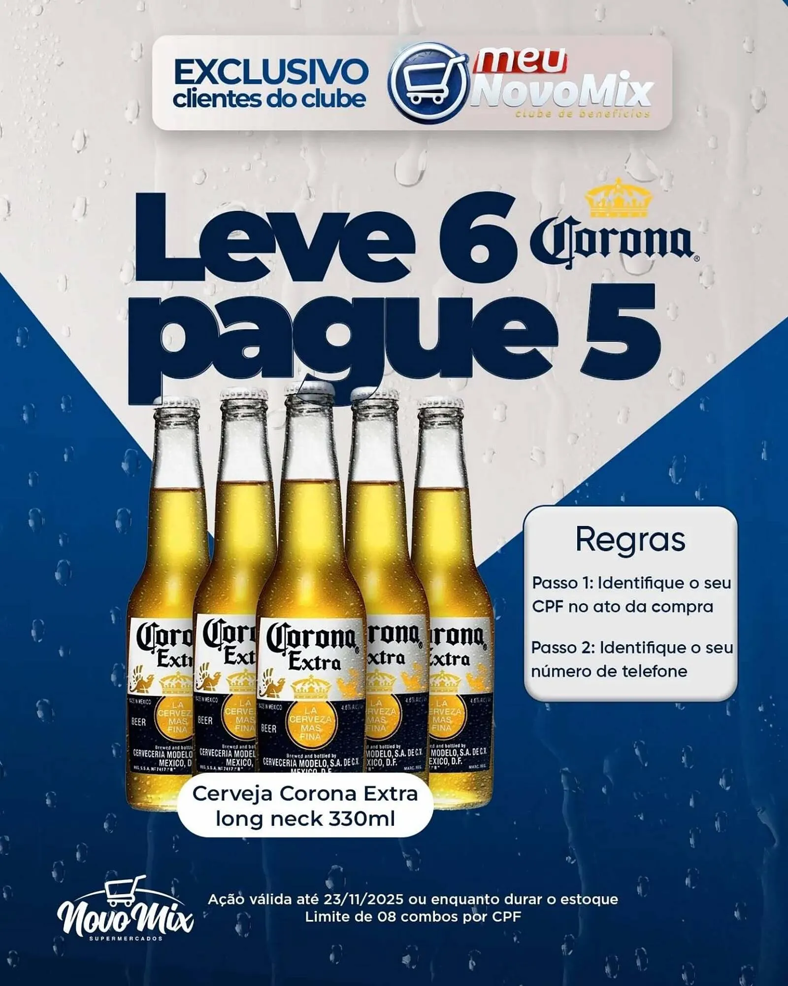 Encarte de Encarte Novo Mix 19 de novembro até 23 de novembro 2025 - Pagina 1