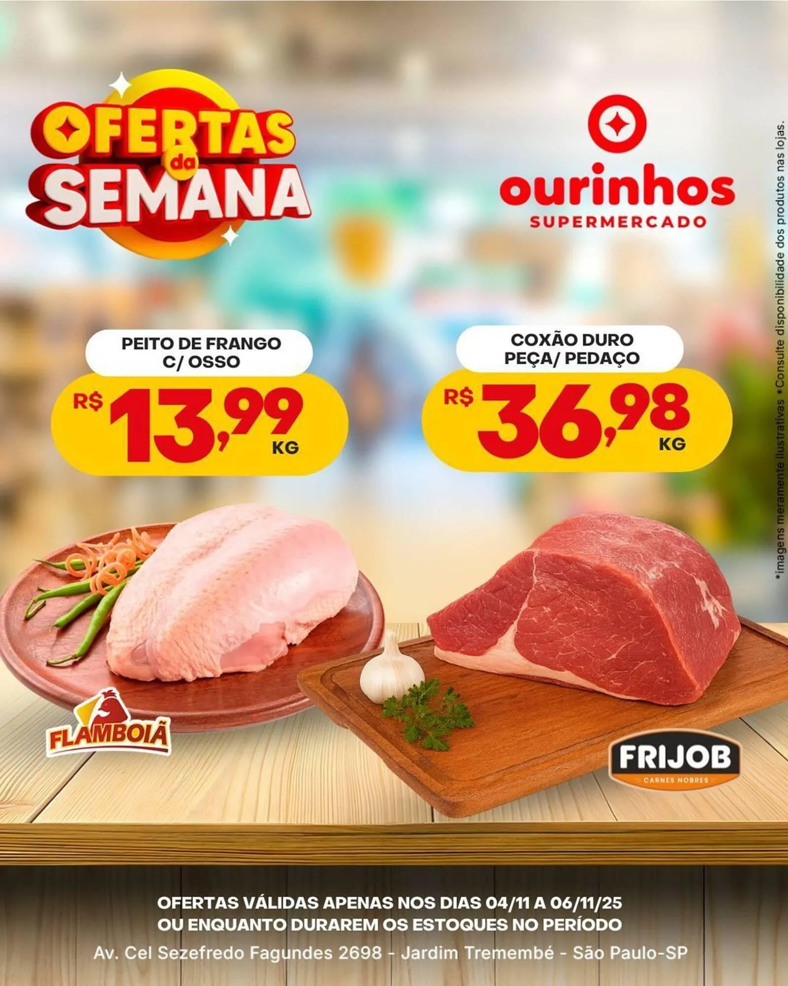 Encarte de Catálogo Ourinhos Hipermercado 4 de novembro até 6 de novembro 2025 - Pagina 1