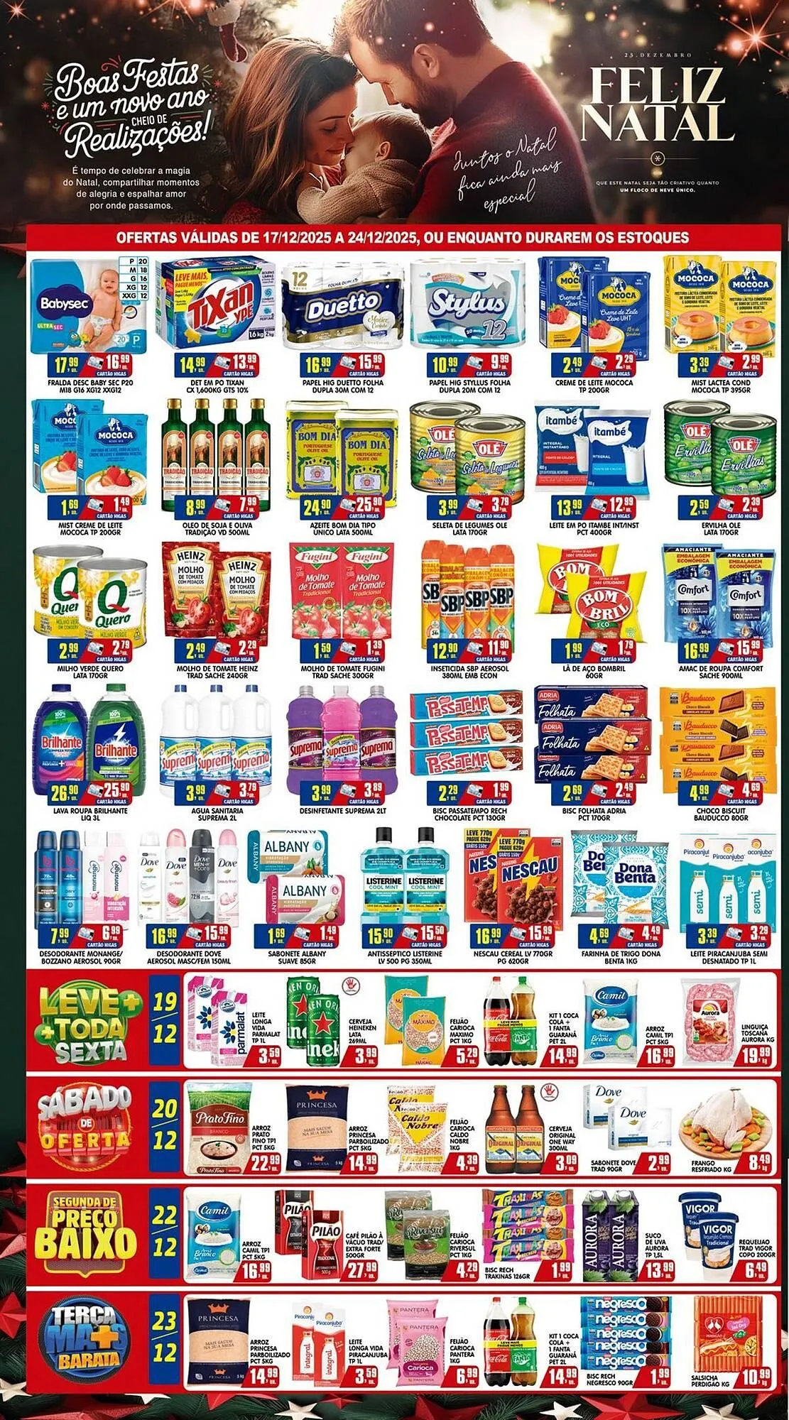 Encarte de Folheto Higa's Supermercado 17 de dezembro até 24 de dezembro 2025 - Pagina 2
