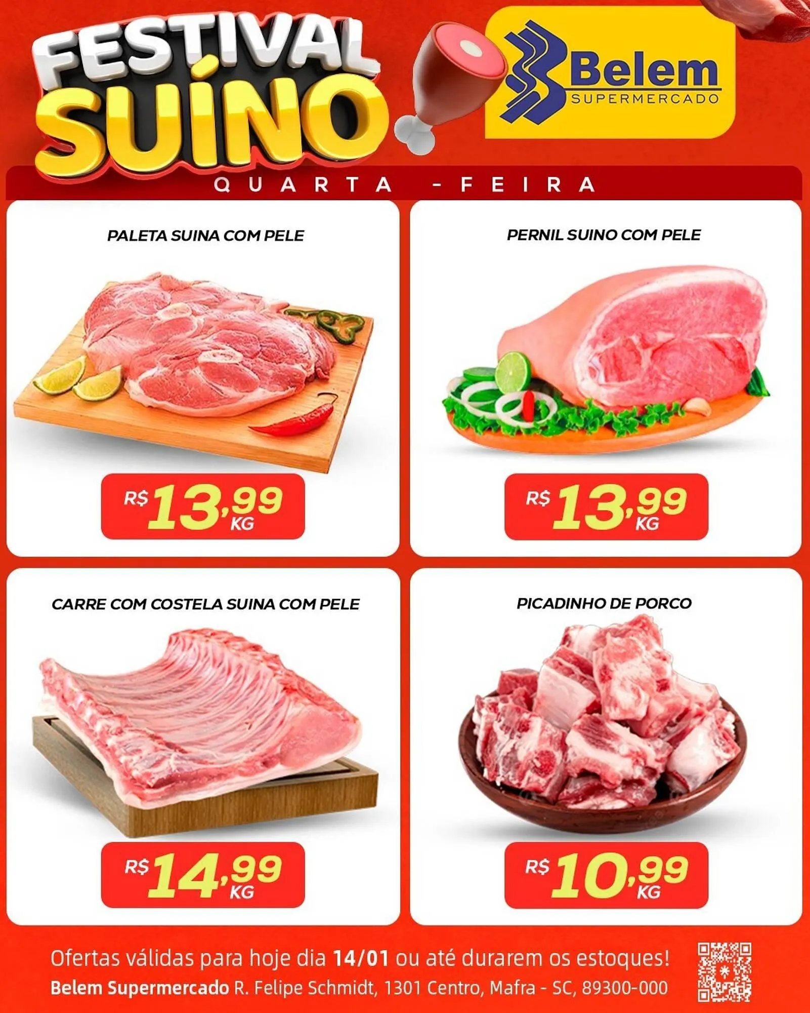 Encarte de Catálogo Belem Supermercados 14 de janeiro até 14 de janeiro 2026 - Pagina 1