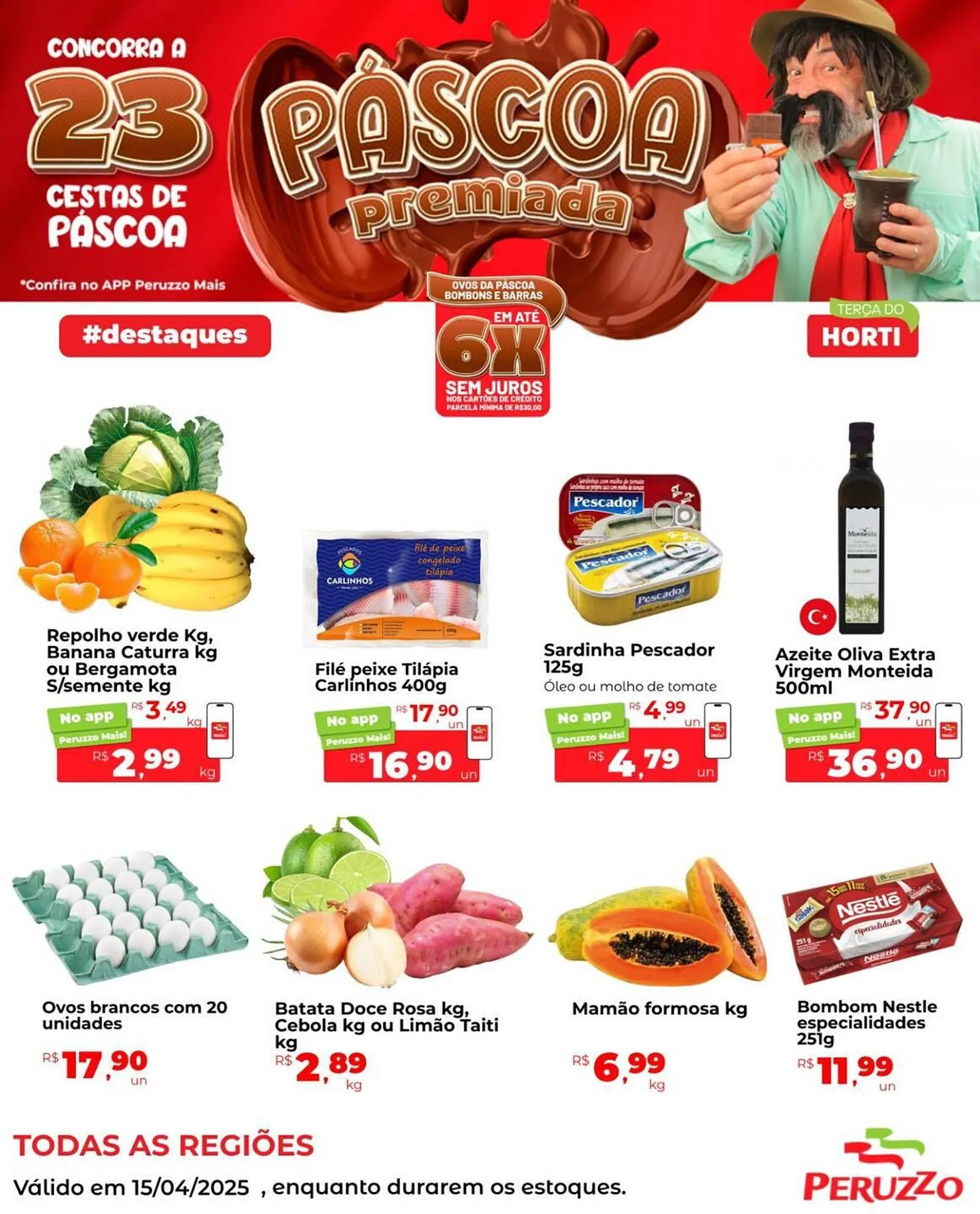 Encarte de Catálogo Peruzzo 14 de abril até 15 de abril 2025 - Pagina 1