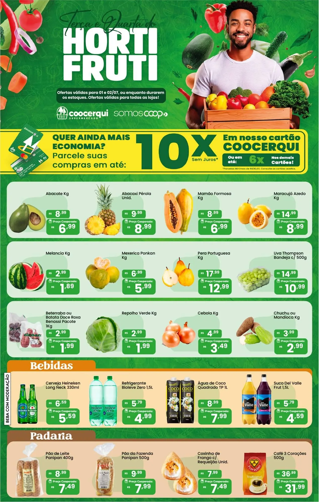 Encarte de Catálogo Coocerqui 1 de julho até 2 de julho 2025 - Pagina 1