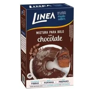 Mistura Bolo Linea Sem Açúcar Chocolate 300g