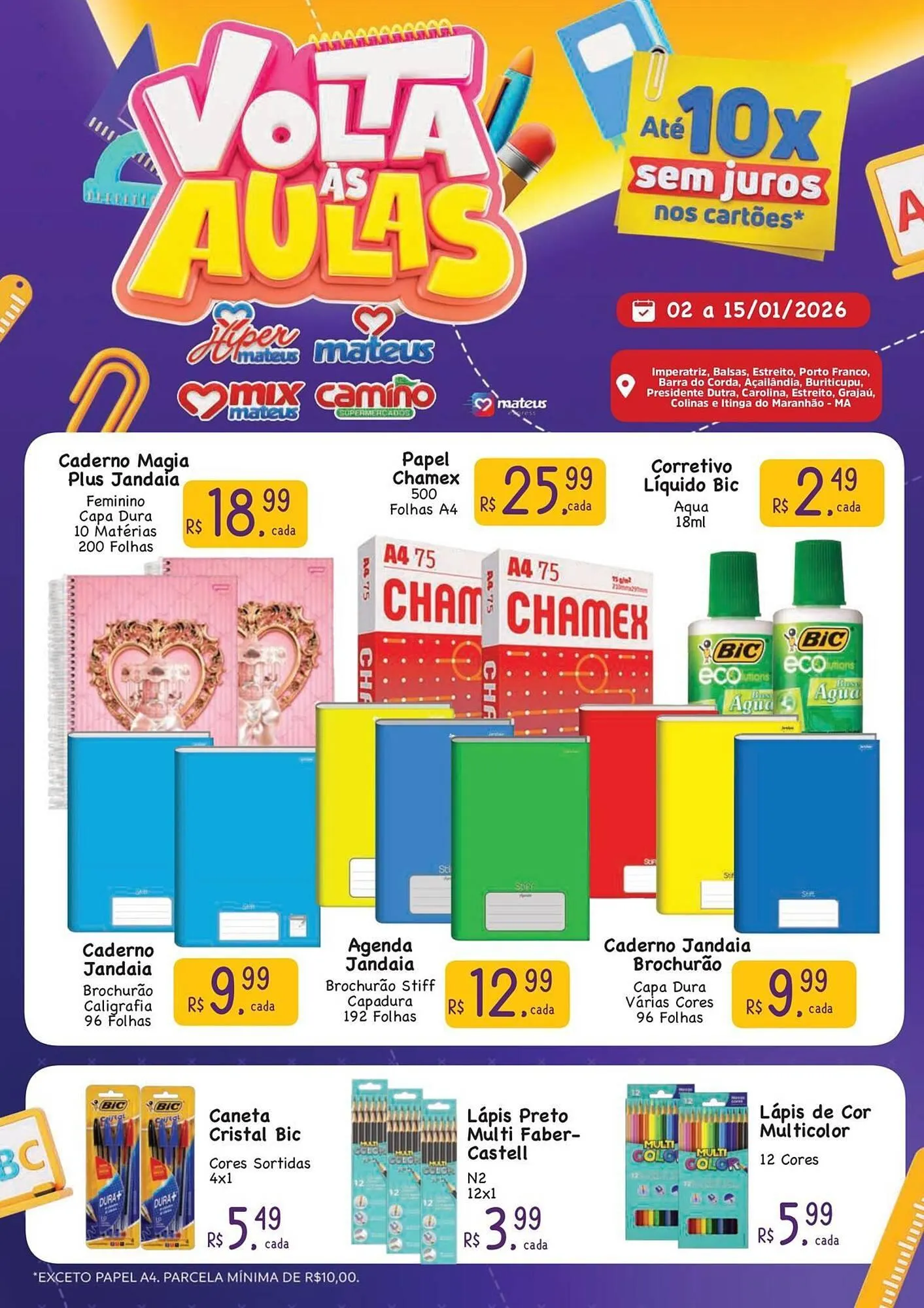 Encarte de Catálogo Supermercados Mateus 2 de janeiro até 15 de janeiro 2026 - Pagina 1