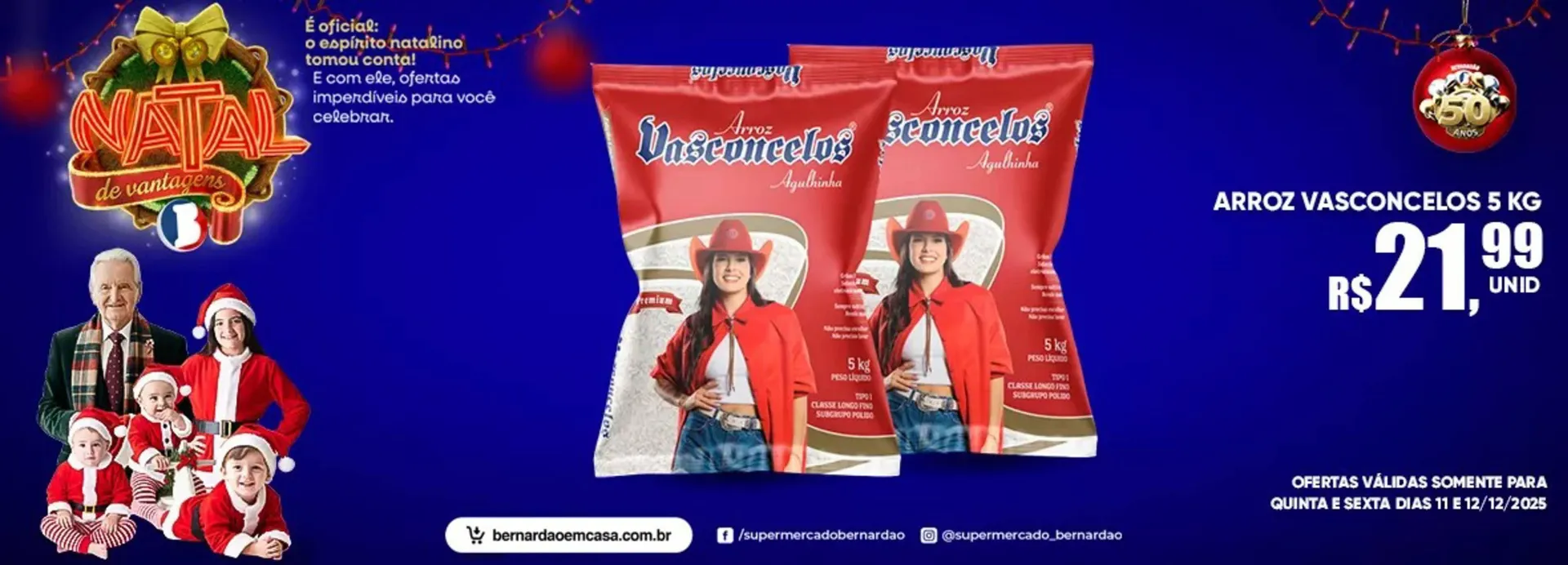 Encarte de Catálogo Supermercado Bernardão 12 de dezembro até 14 de dezembro 2025 - Pagina 2
