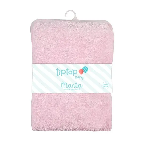 cobertor cores lisa bebê tip top