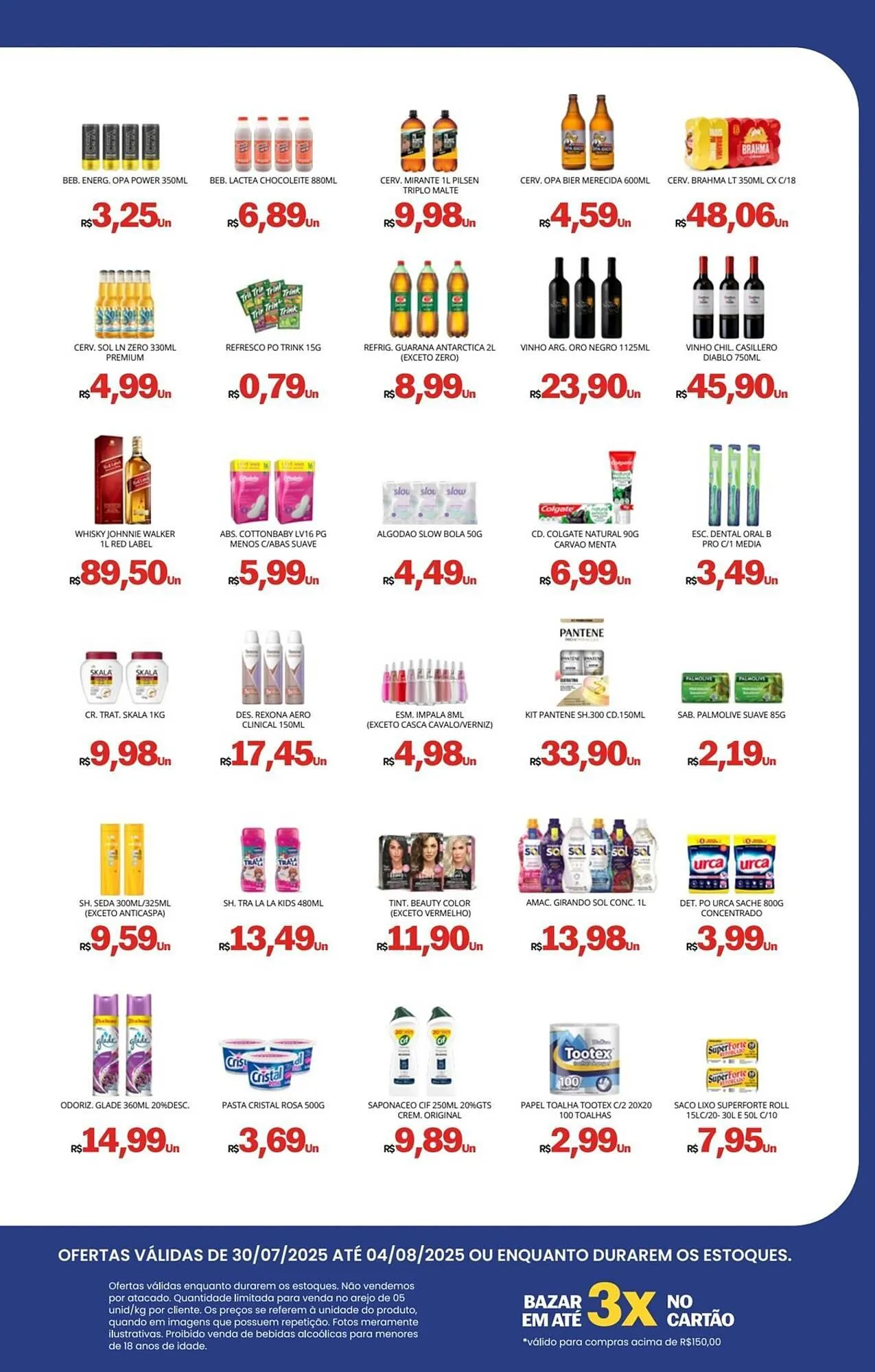 Encarte de Catálogo Supermercado Vitorino 30 de julho até 4 de agosto 2025 - Pagina 3