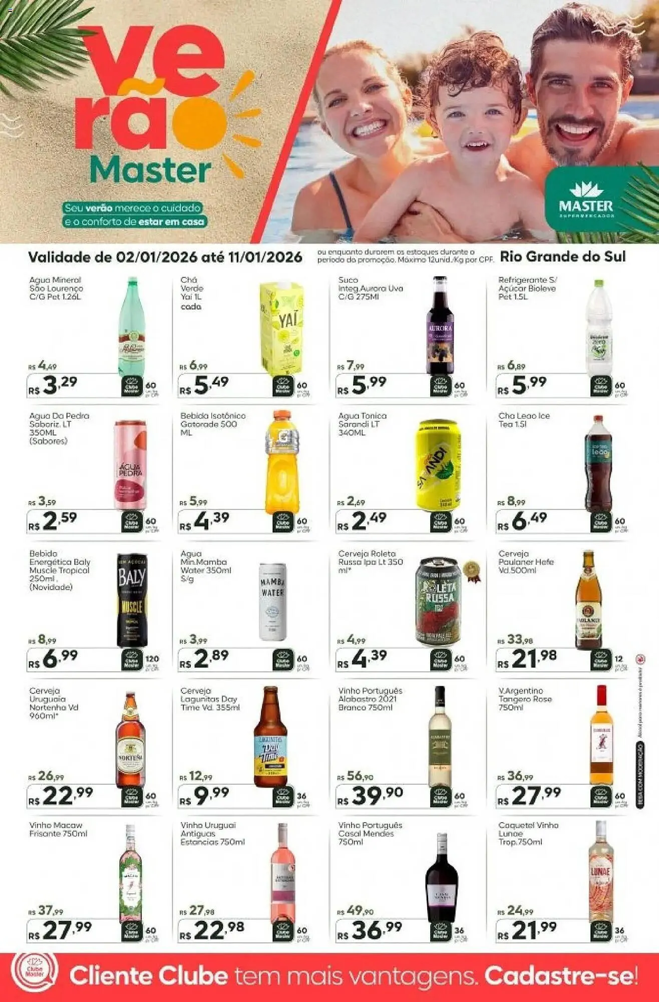 Encarte de Folheto Master Supermercados 2 de janeiro até 1 de fevereiro 2026 - Pagina 4