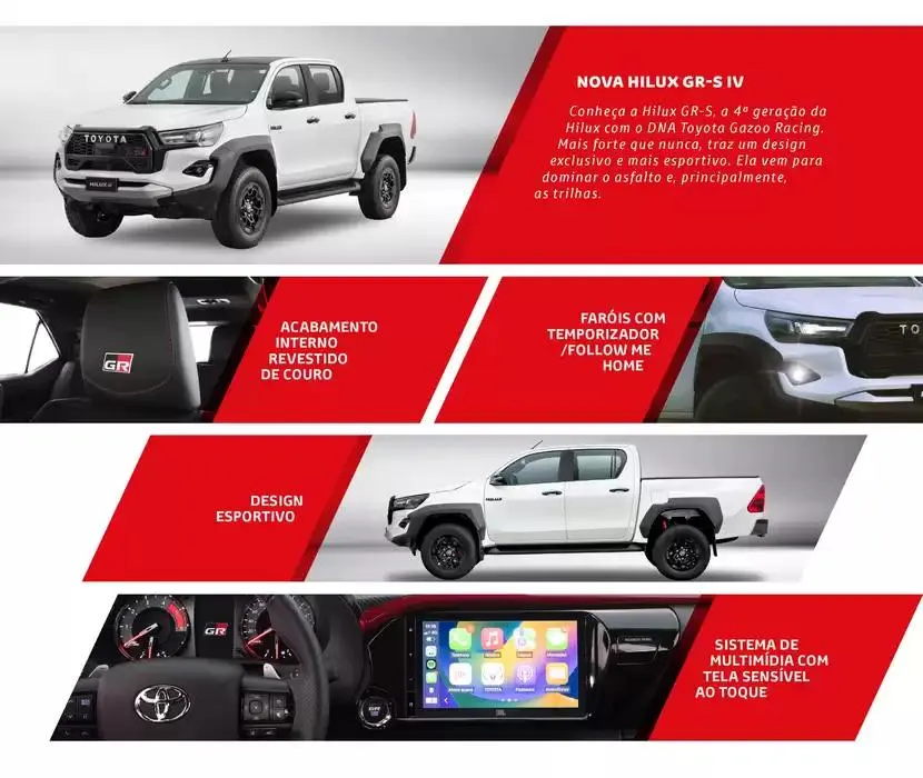 Encarte de Toyota Esportivos Hilux GR-Sport 17 de outubro até 17 de outubro 2025 - Pagina 2