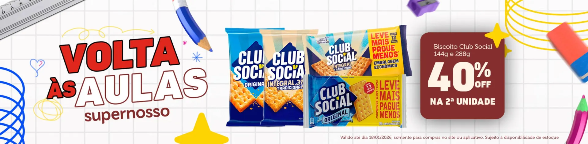 Encarte de Folheto Super Nosso 19 de janeiro até 31 de janeiro 2026 - Pagina 32