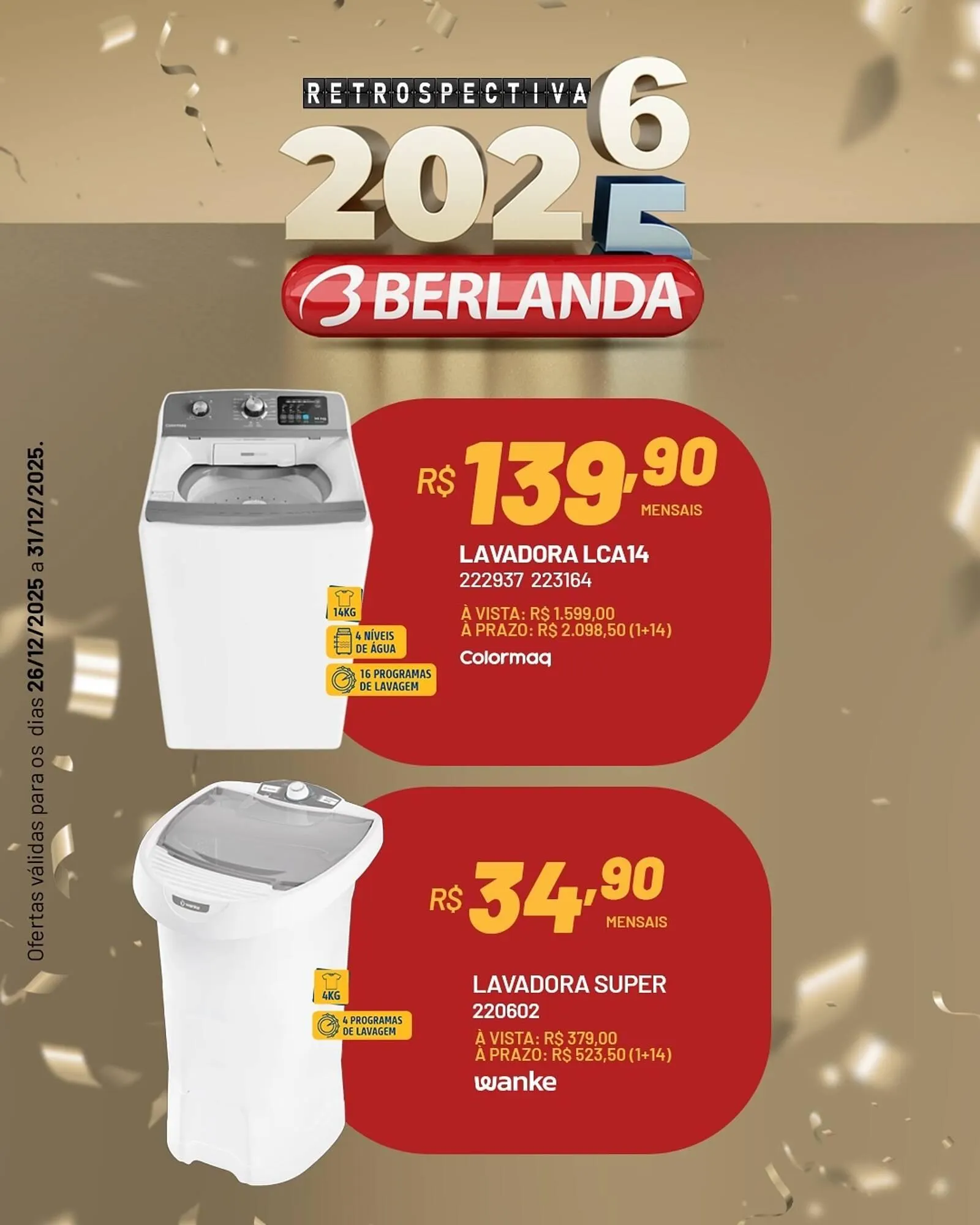 Encarte de Catálogo Berlanda 27 de dezembro até 31 de dezembro 2025 - Pagina 5