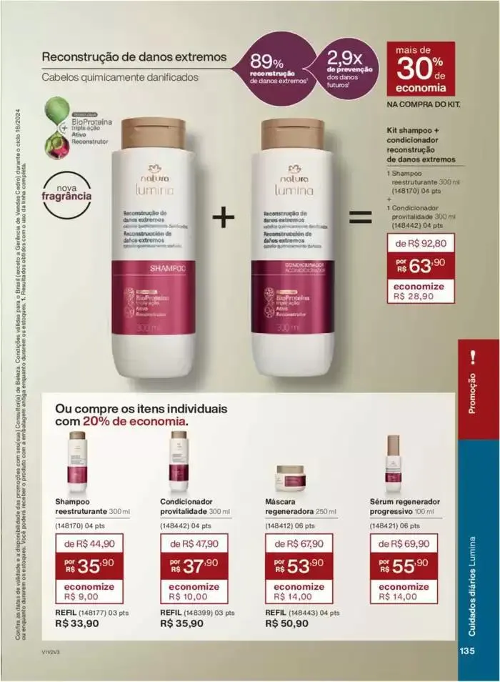 Encarte de Revista Natura Ciclo 18 11 de novembro até 31 de dezembro 2024 - Pagina 39