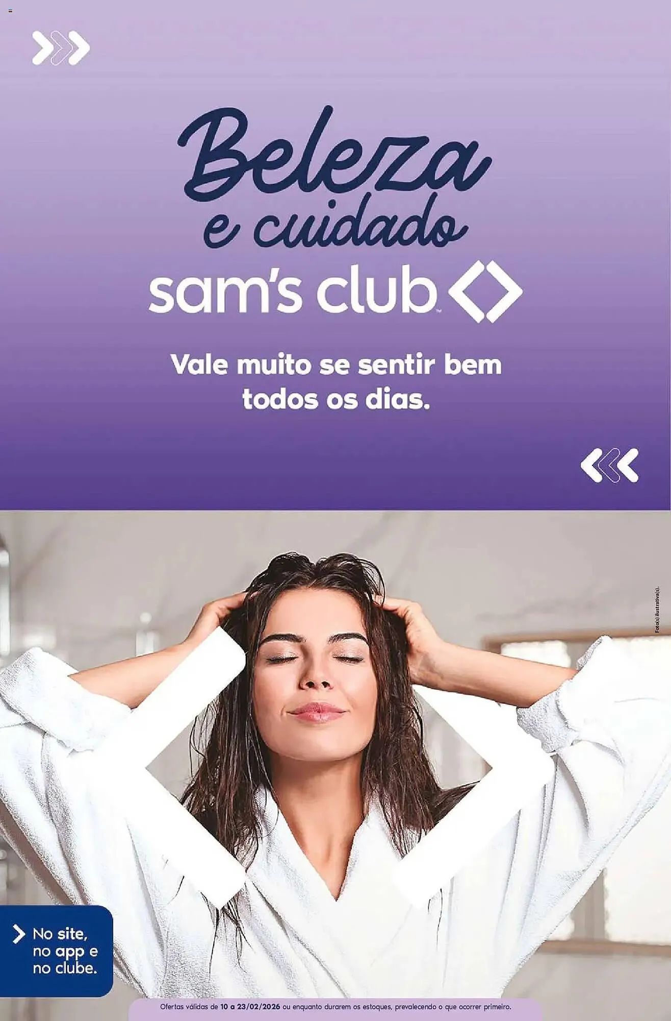 Encarte de Folheto Sam's Club 10 de fevereiro até 23 de fevereiro 2026 - Pagina 1