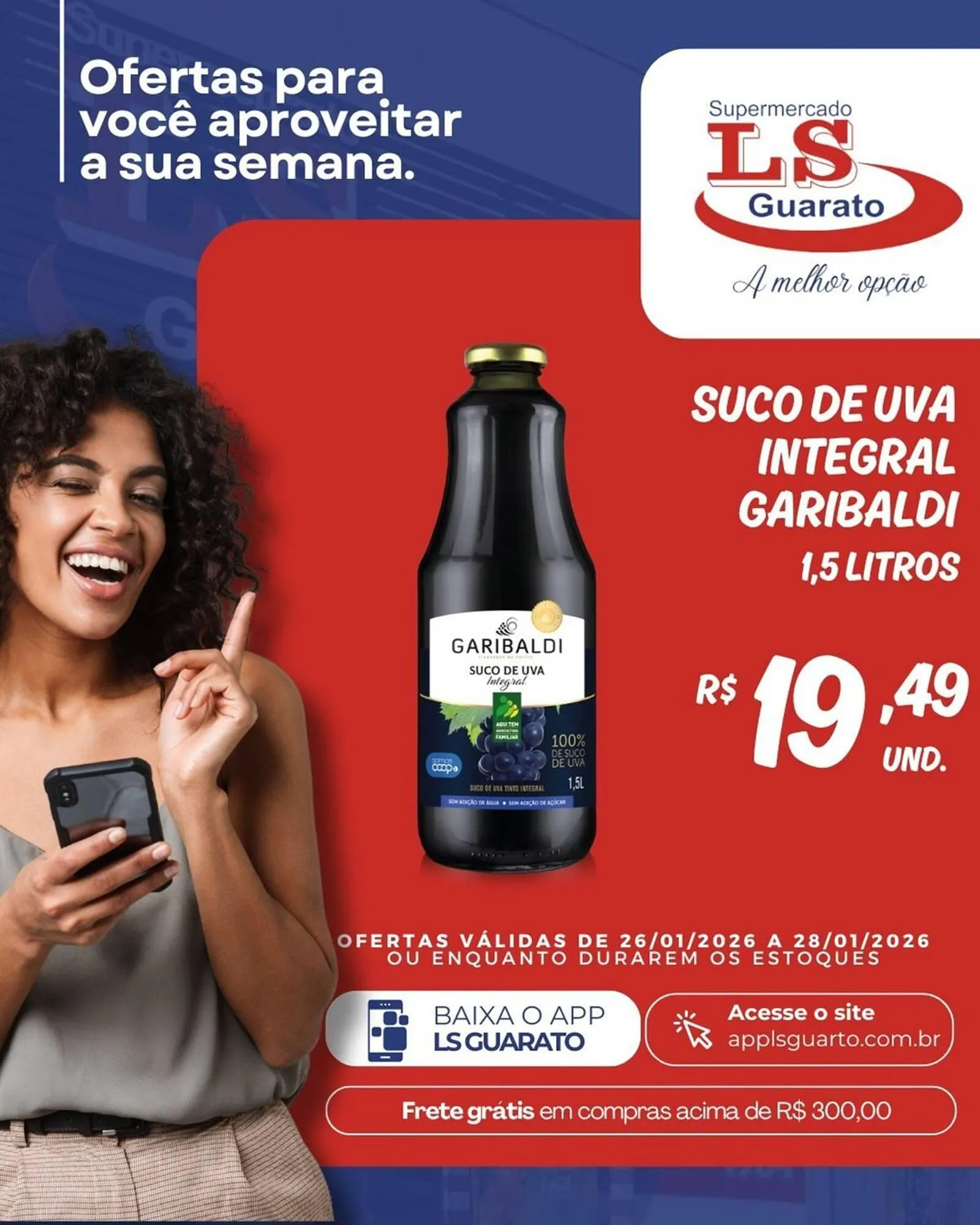 Encarte de Catálogo Supermercado LS Guarato 26 de janeiro até 28 de janeiro 2026 - Pagina 4