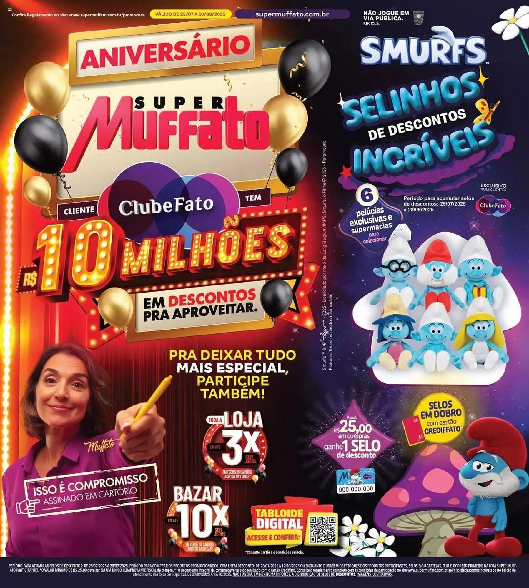 Encarte de Catálogo Muffato 25 de julho até 10 de agosto 2025 - Pagina 1