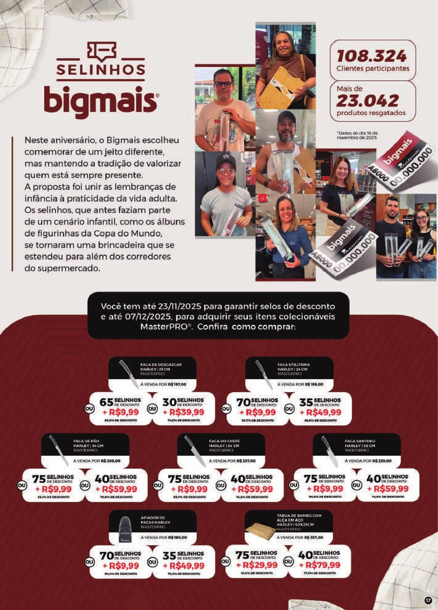 Encarte de Catálogo Big Mais Supermercados 19 de novembro até 9 de dezembro 2025 - Pagina 17