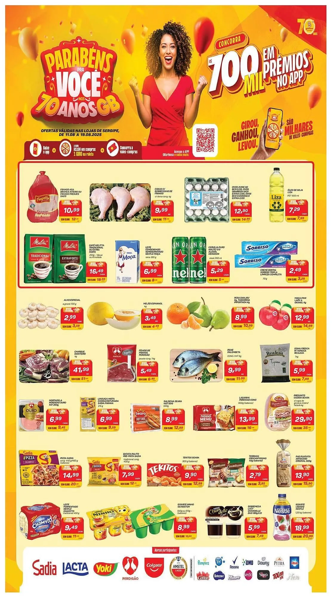 Encarte de Catálogo GBarbosa 11 de agosto até 19 de agosto 2025 - Pagina 1