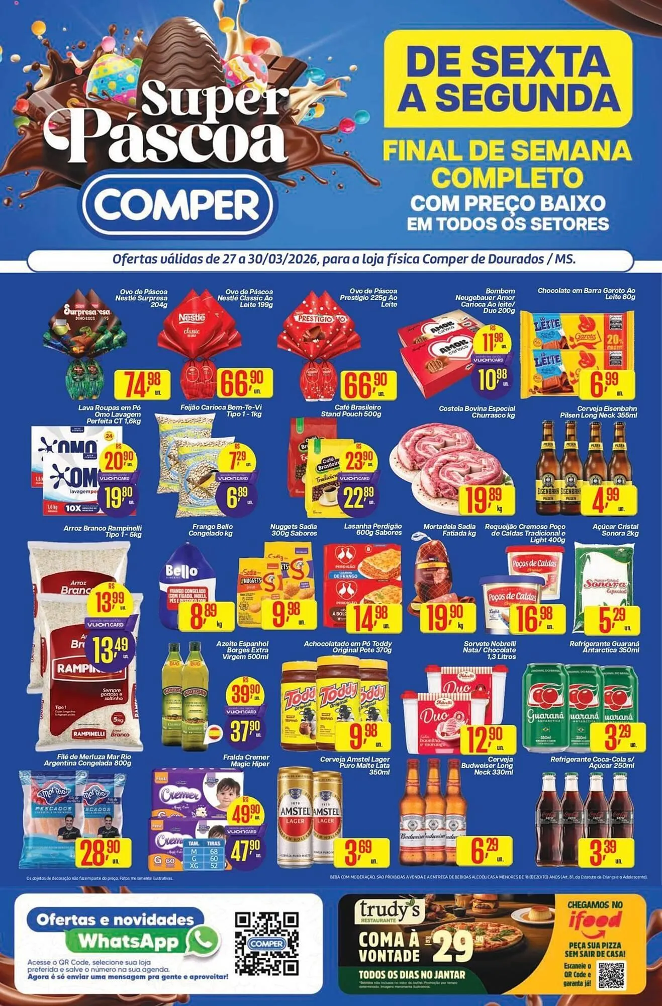 Encarte de Folheto Comper 27 de março até 30 de março 2026 - Pagina 1