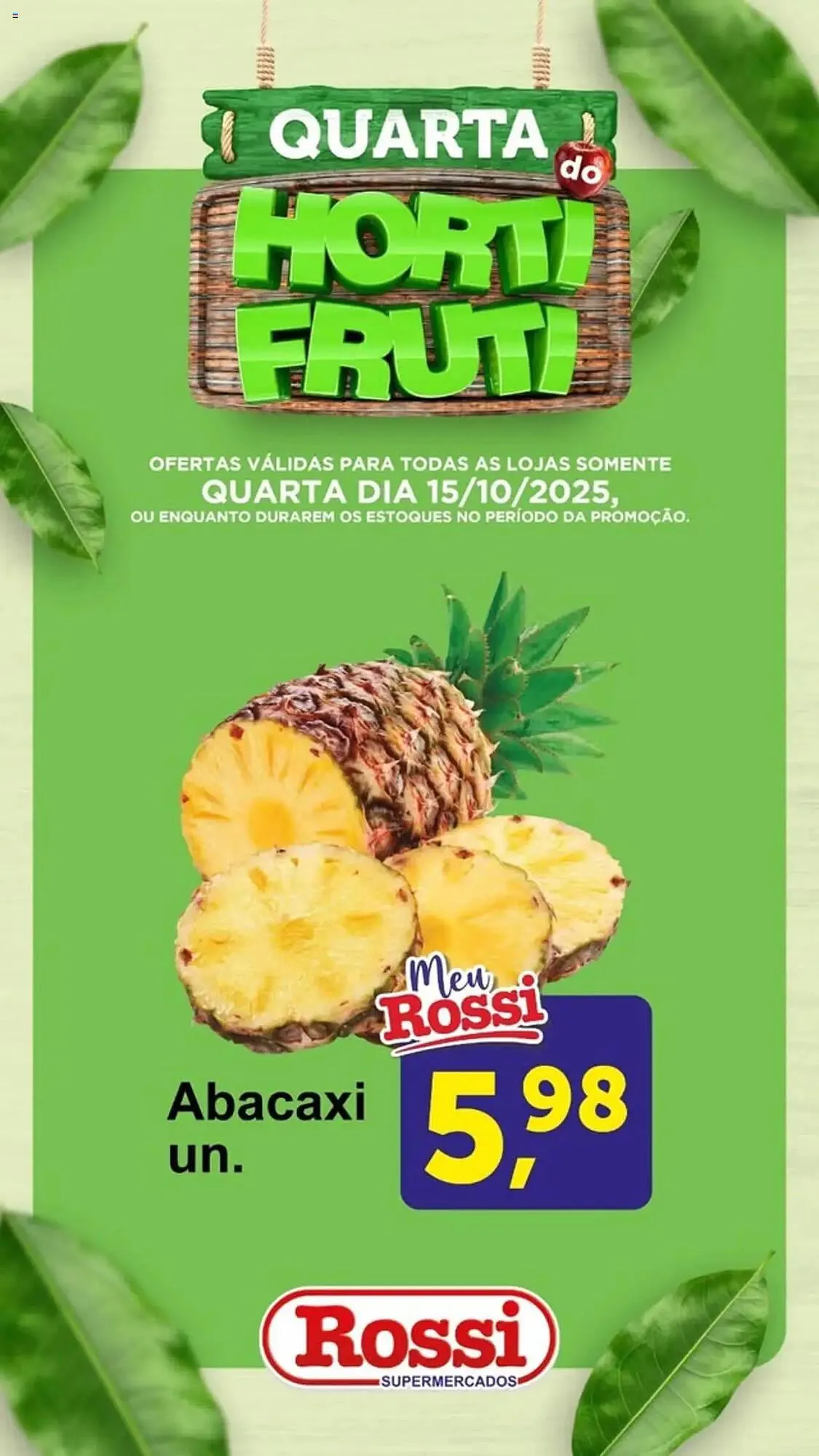 Encarte de Folheto Rossi Supermercado 15 de outubro até 16 de outubro 2025 - Pagina 2