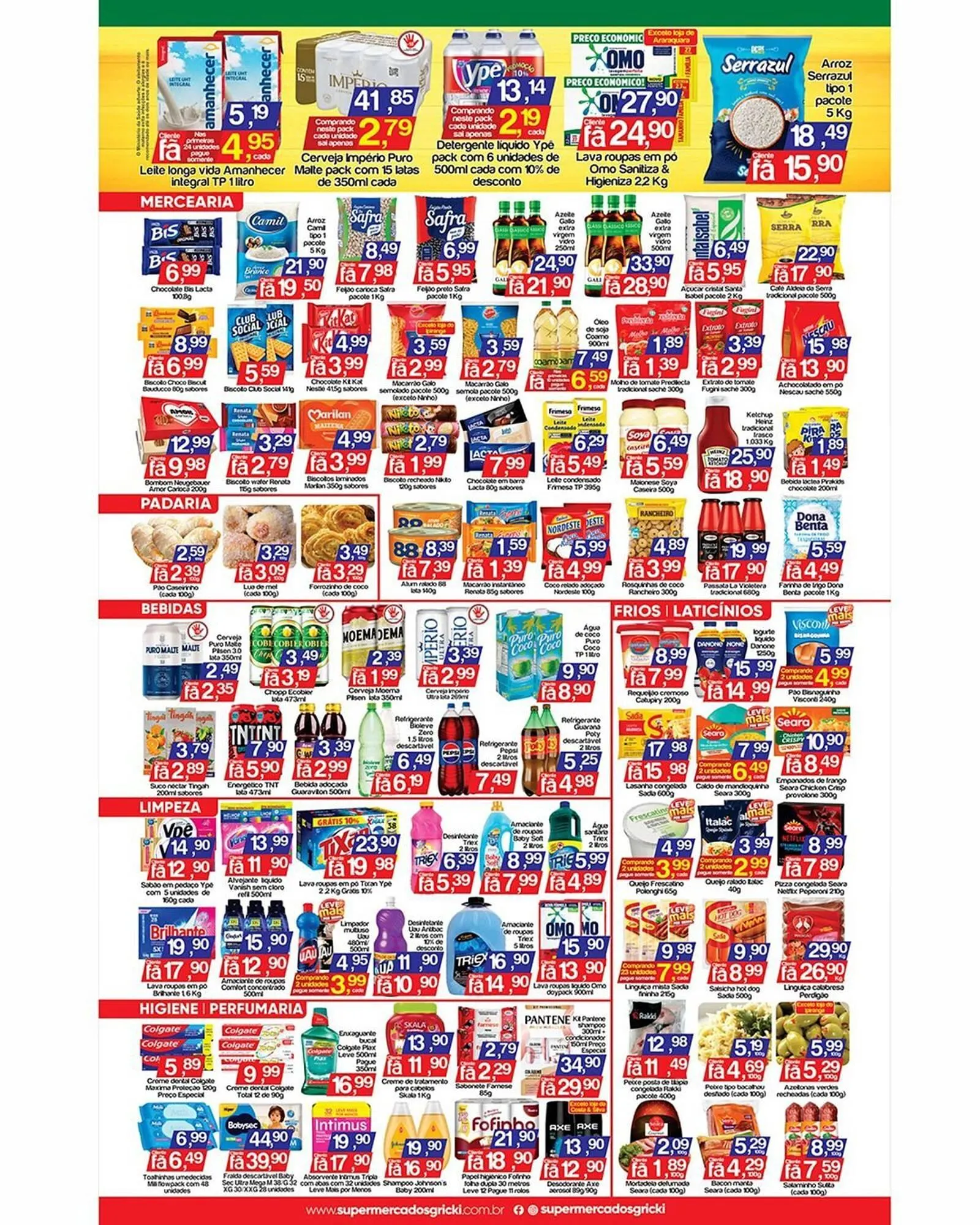 Encarte de Catálogo Supermercados Gricki 4 de maio até 5 de maio 2026 - Pagina 2