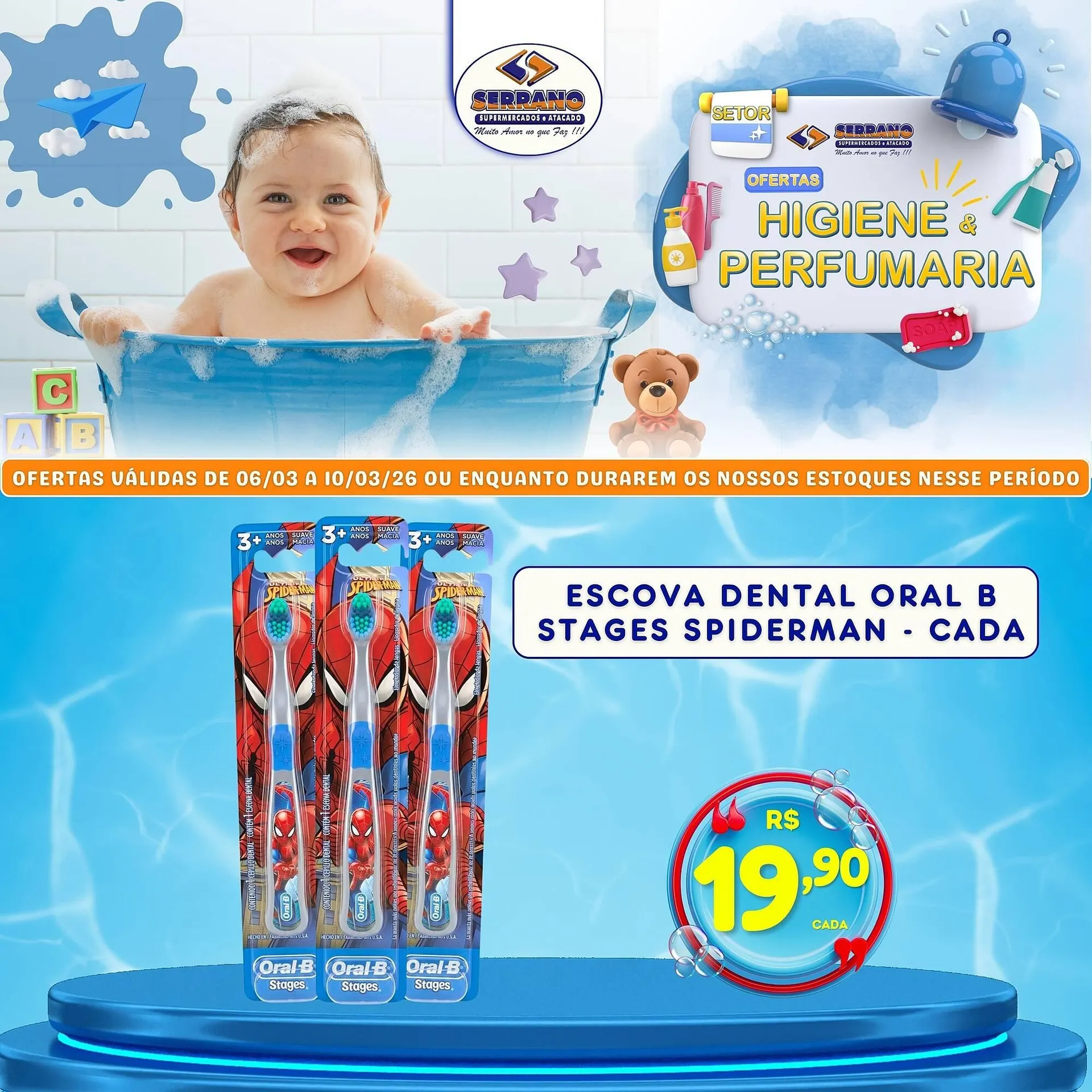 Encarte de Catálogo Serrano Supermercado 9 de março até 10 de março 2026 - Pagina 5