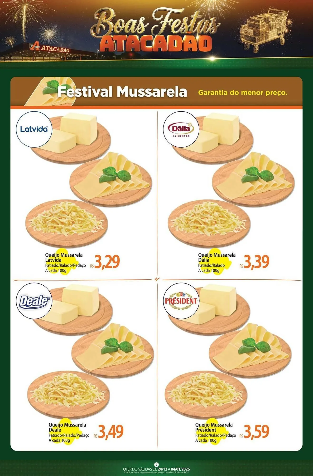 Encarte de Folheto Atacadão 26 de dezembro até 4 de janeiro 2026 - Pagina 2
