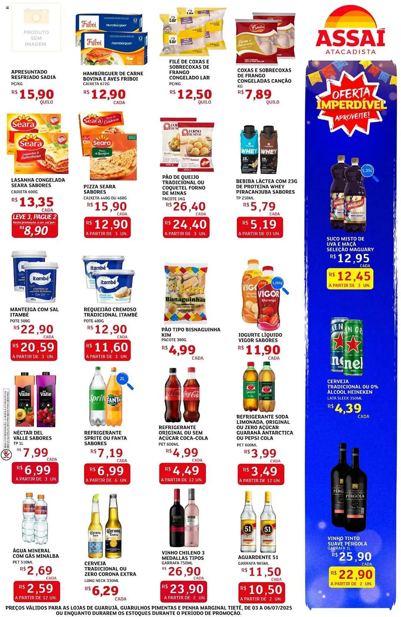 Encarte de Catálogo Assaí Atacadista 3 de julho até 6 de julho 2025 - Pagina 2