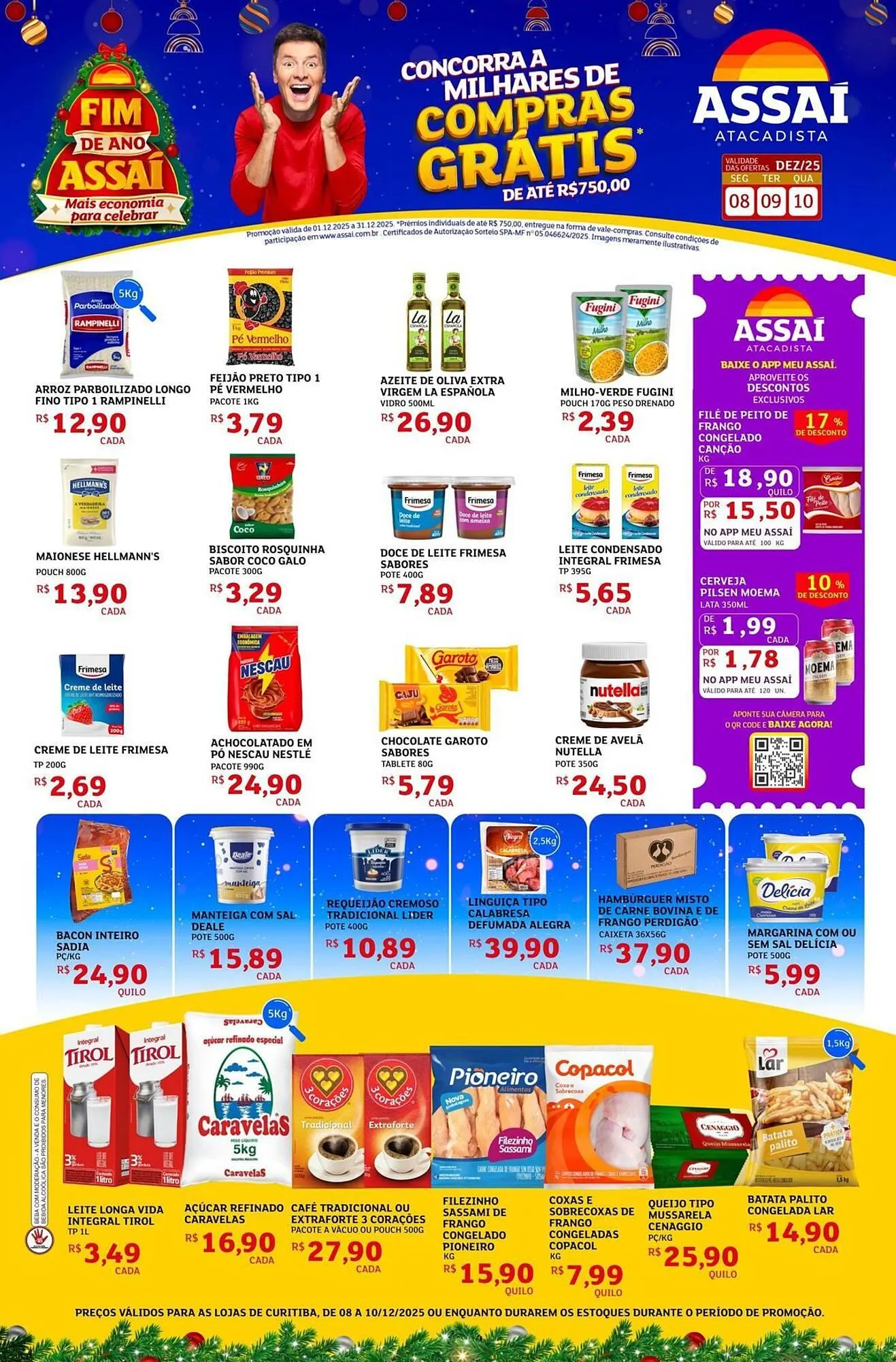 Encarte de Encarte Assaí Atacadista 9 de dezembro até 10 de dezembro 2025 - Pagina 1